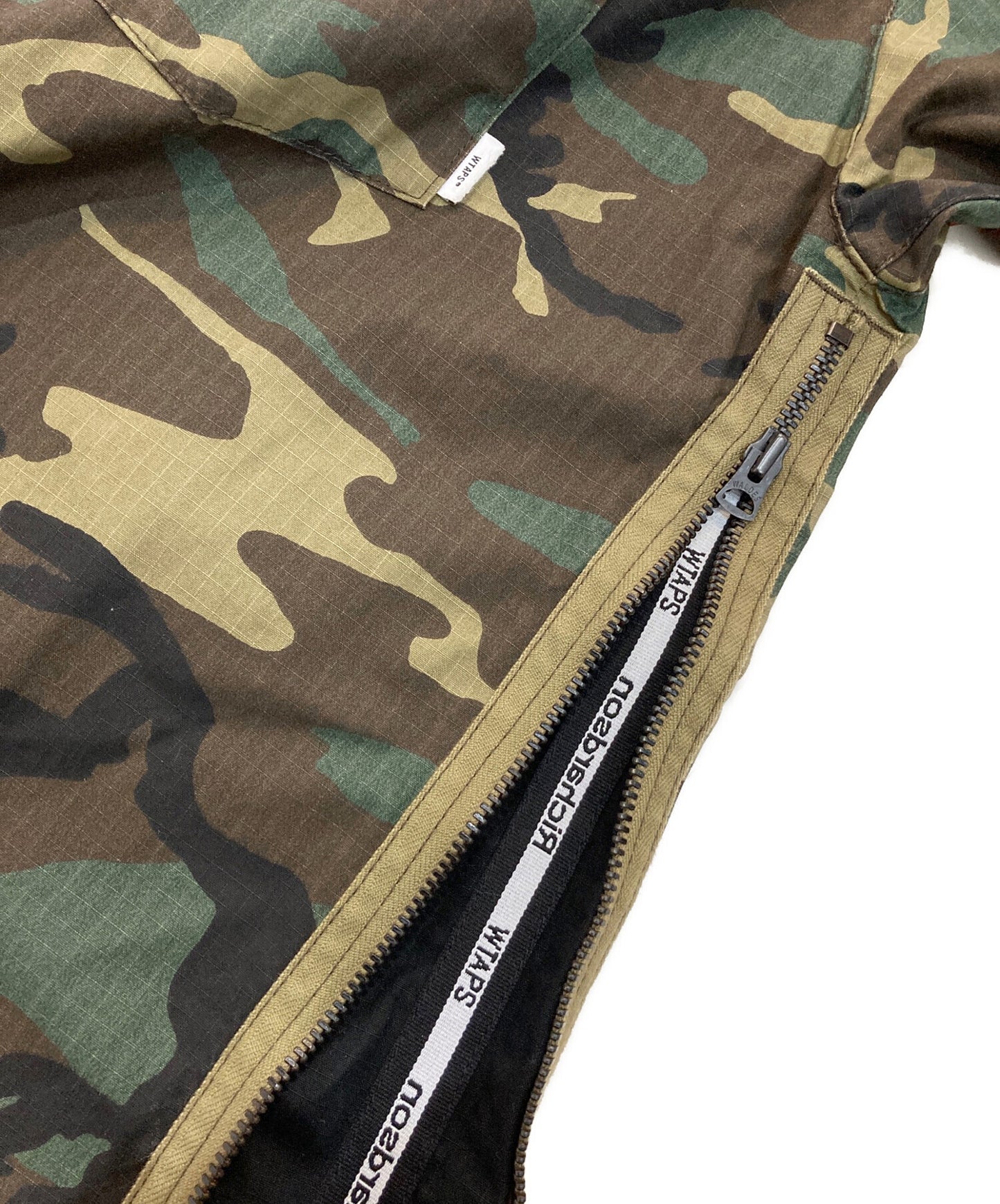 [Pre-owned] WTAPS BUDS RIPSTOP L/S CAMO 202BRRID 202BRRID