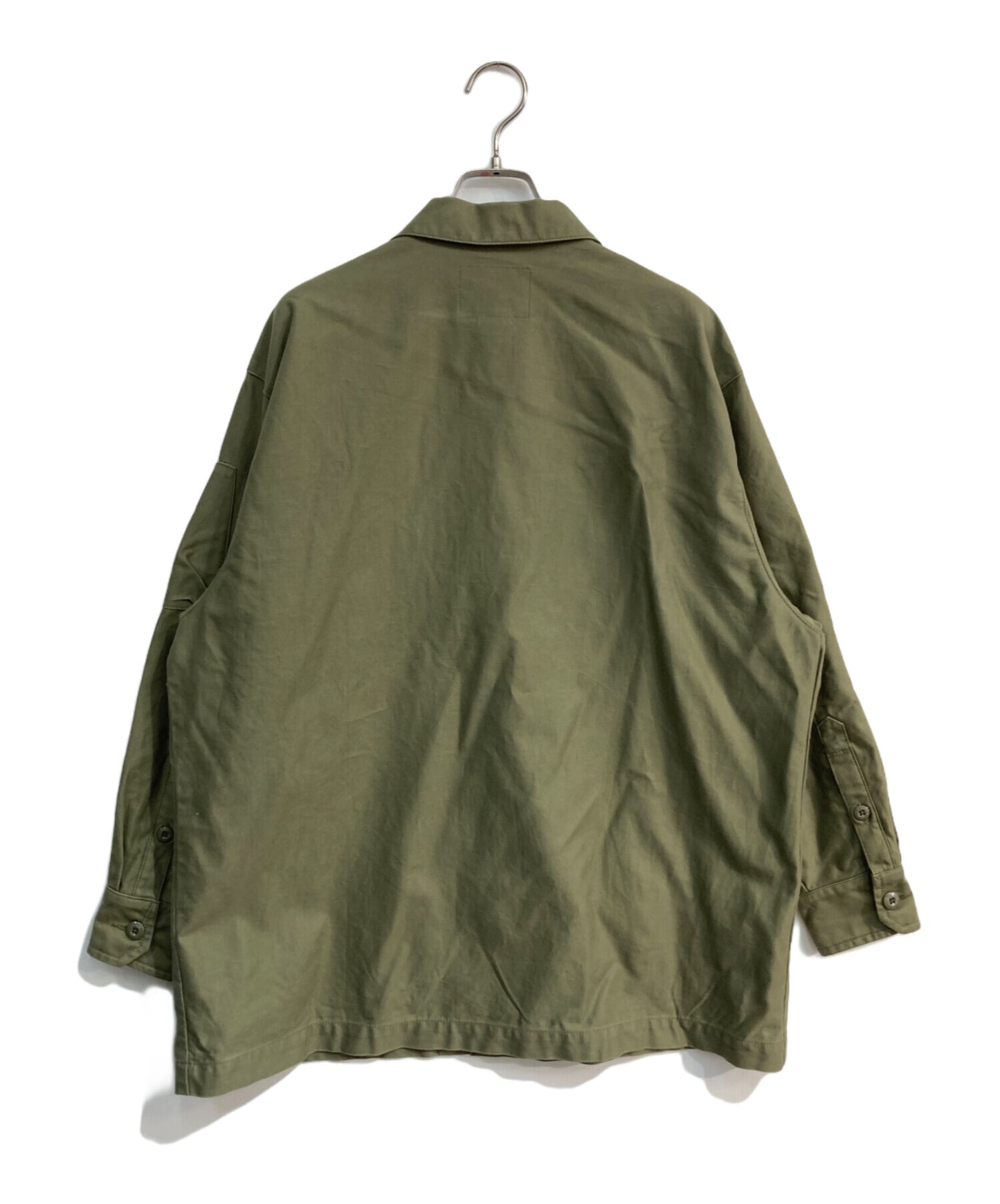 [Pre-owned] WTAPS FLYERS LS COTTON SATIN 212BRDT-SHM04 212BRDT-SHM04
