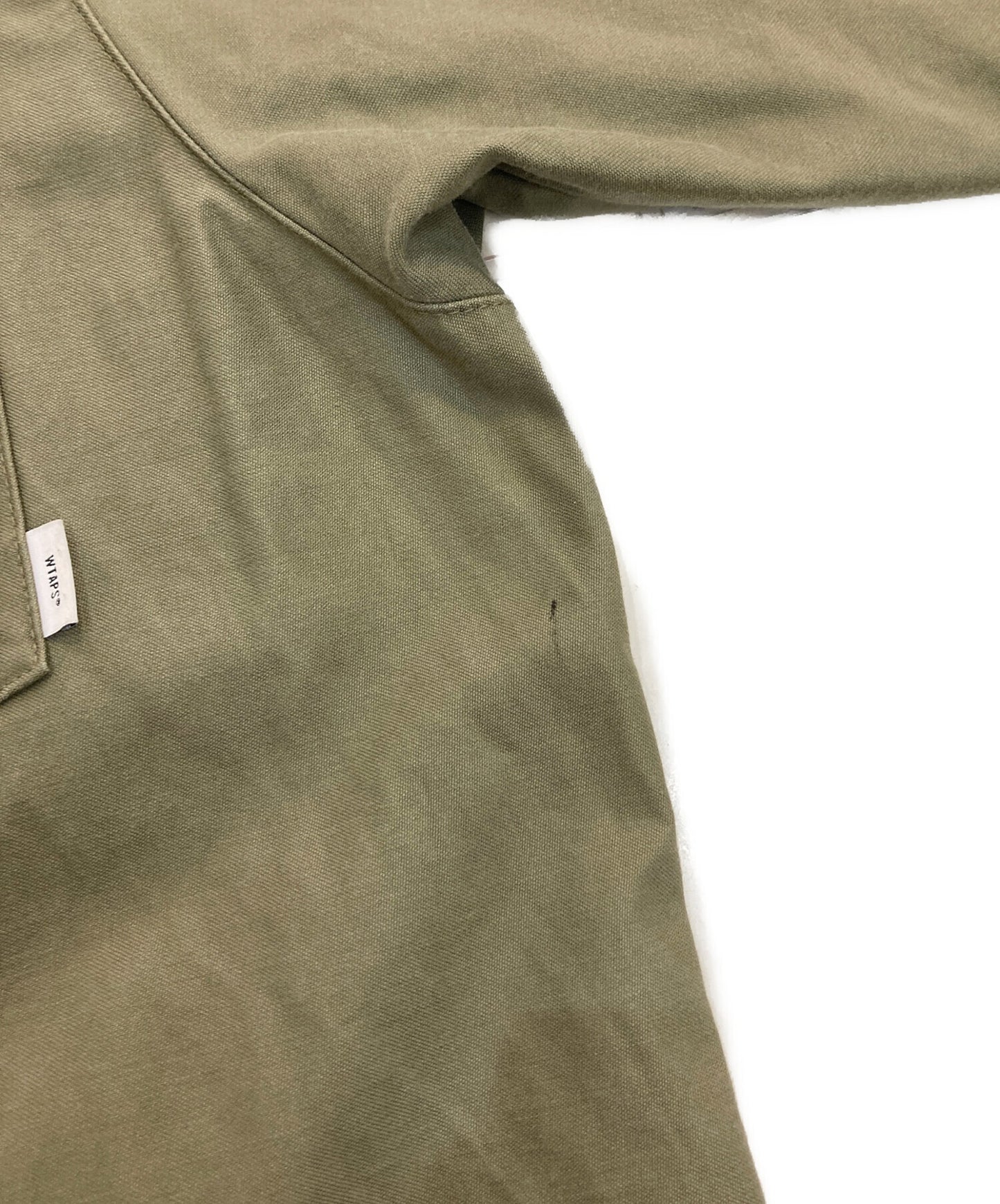 [Pre-owned] WTAPS FLYERS LS COTTON SATIN 212BRDT-SHM04 212BRDT-SHM04