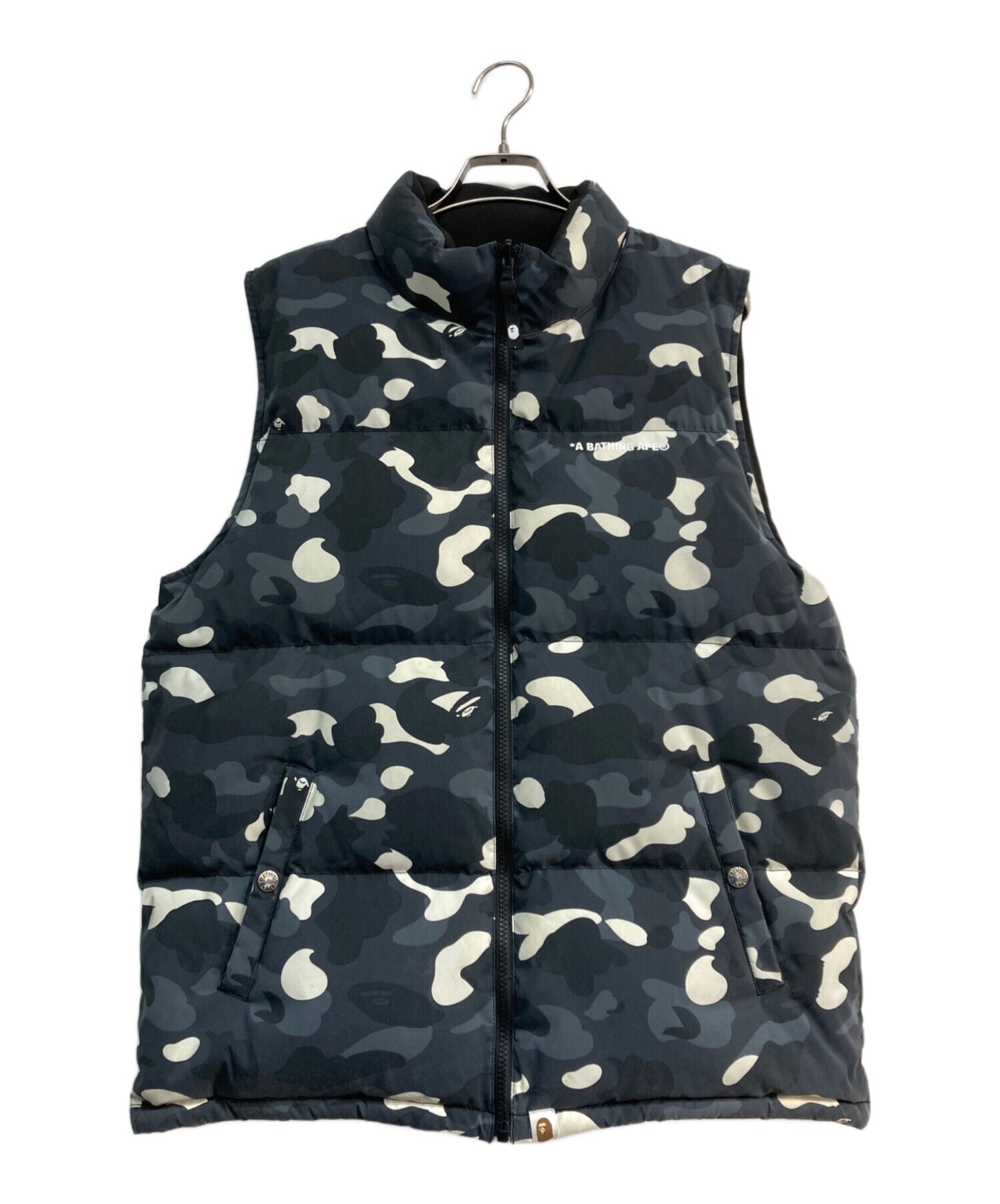 [Pre-owned] A BATHING APE CITY CAMO REVERSIBLE DOWN VEST 001DNK801010M 001DNK801010M
