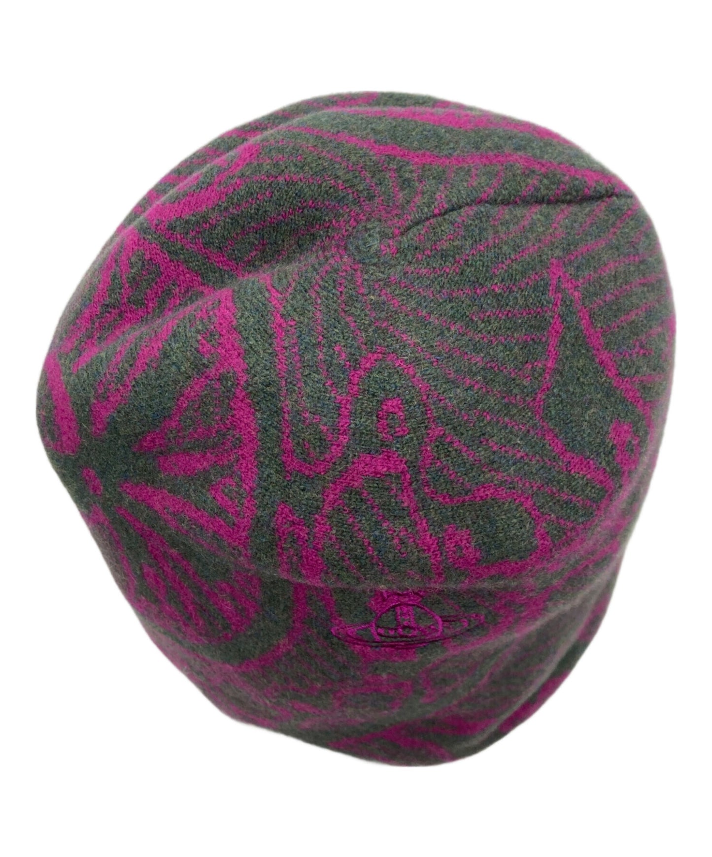 [Pre-owned] Vivienne Westwood Jacquard knit hat