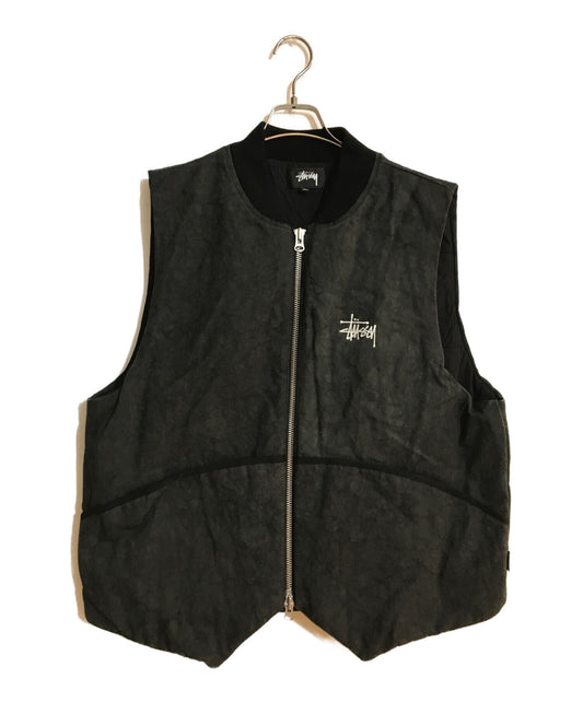 [Pre-owned] stussy WASHED CANVAS PRIMALOFT VEST 115654