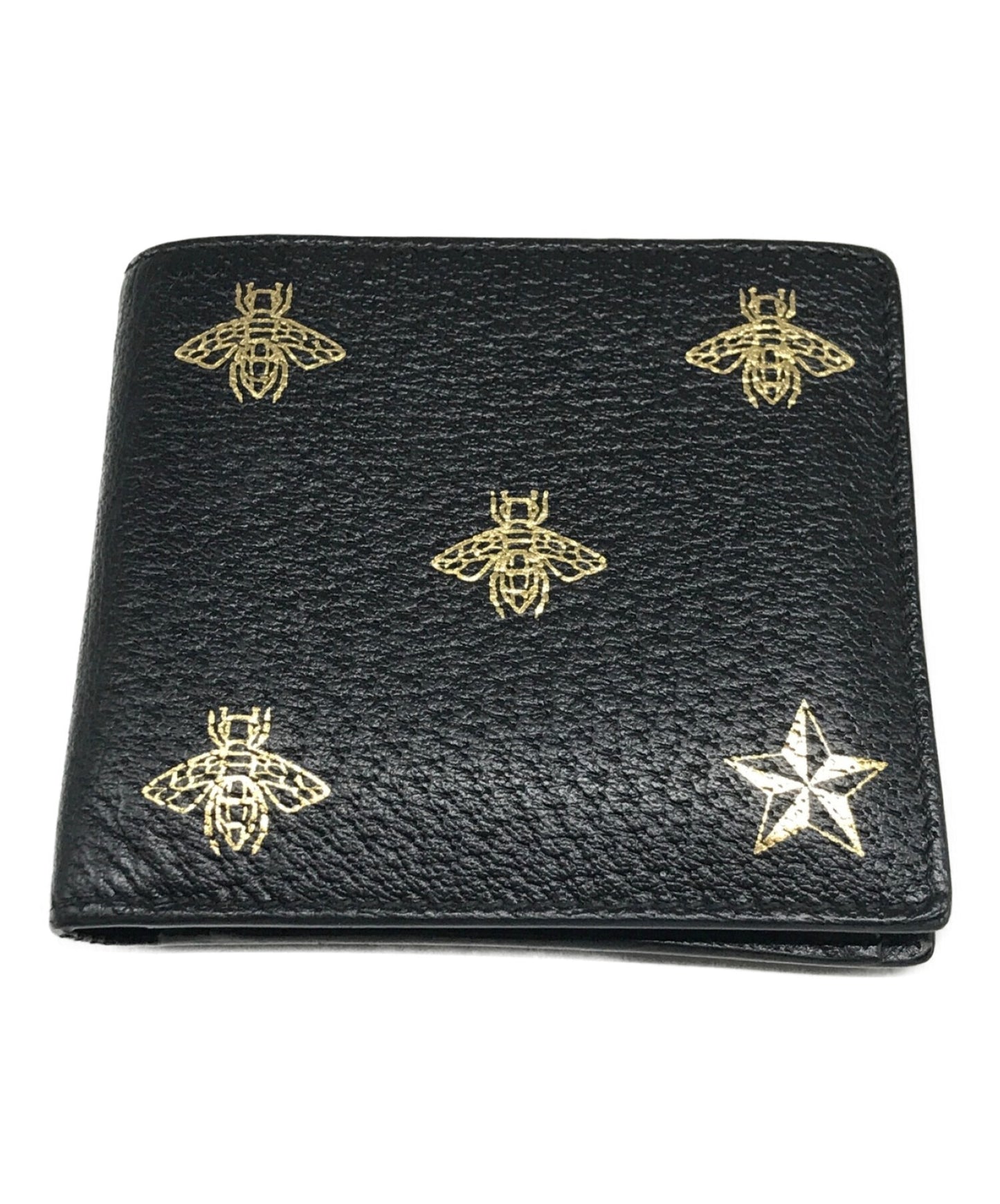 [Pre-owned] GUCCI Bifold wallet Bee x Star 495053