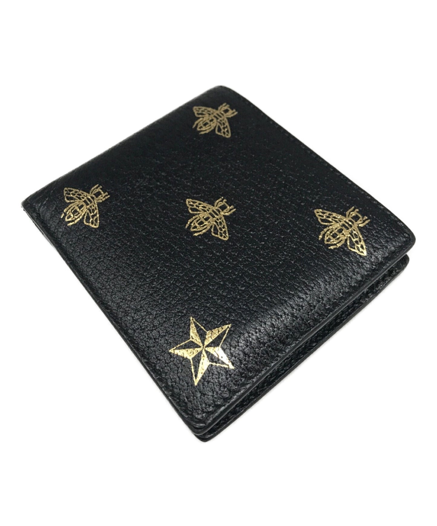 [Pre-owned] GUCCI Bifold wallet Bee x Star 495053