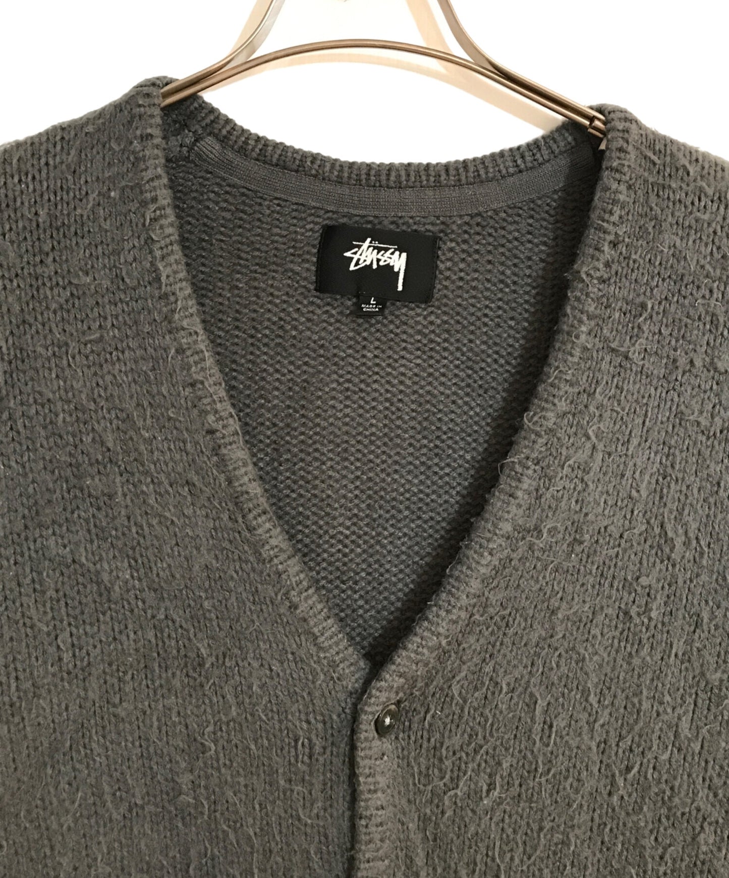 [Pre-owned] stussy BRUSHED CARDIGAN