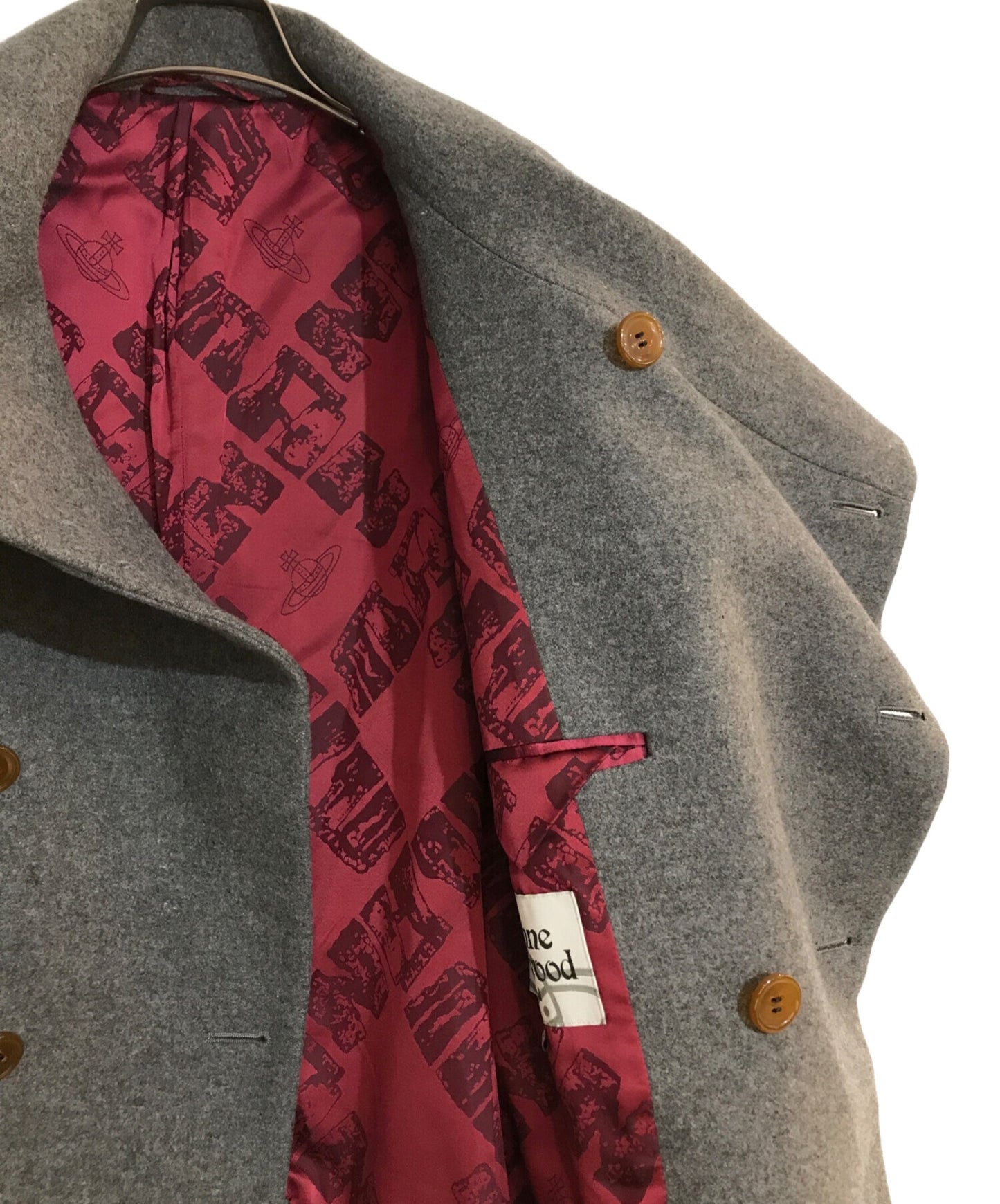 [Pre-owned] Vivienne Westwood man mint-collar coat 259059 4005