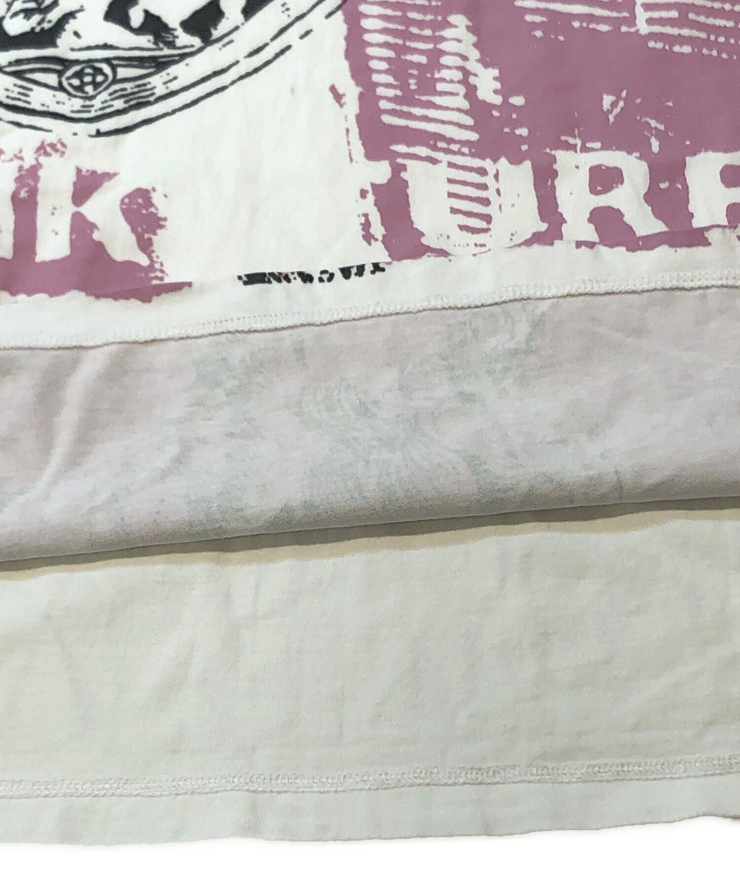 [Pre-owned] Vivienne Westwood man NEW PUNKATURE T-SHIRT 299011 5113