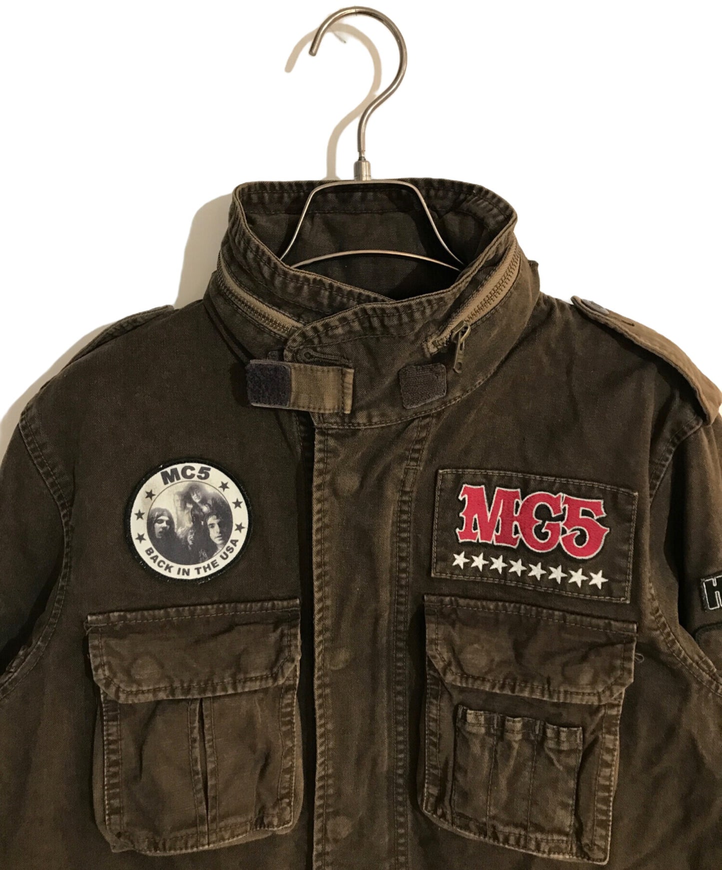 [Pre-owned] Hysteric Glamour M-65 type jacket with patch 2AB-5960