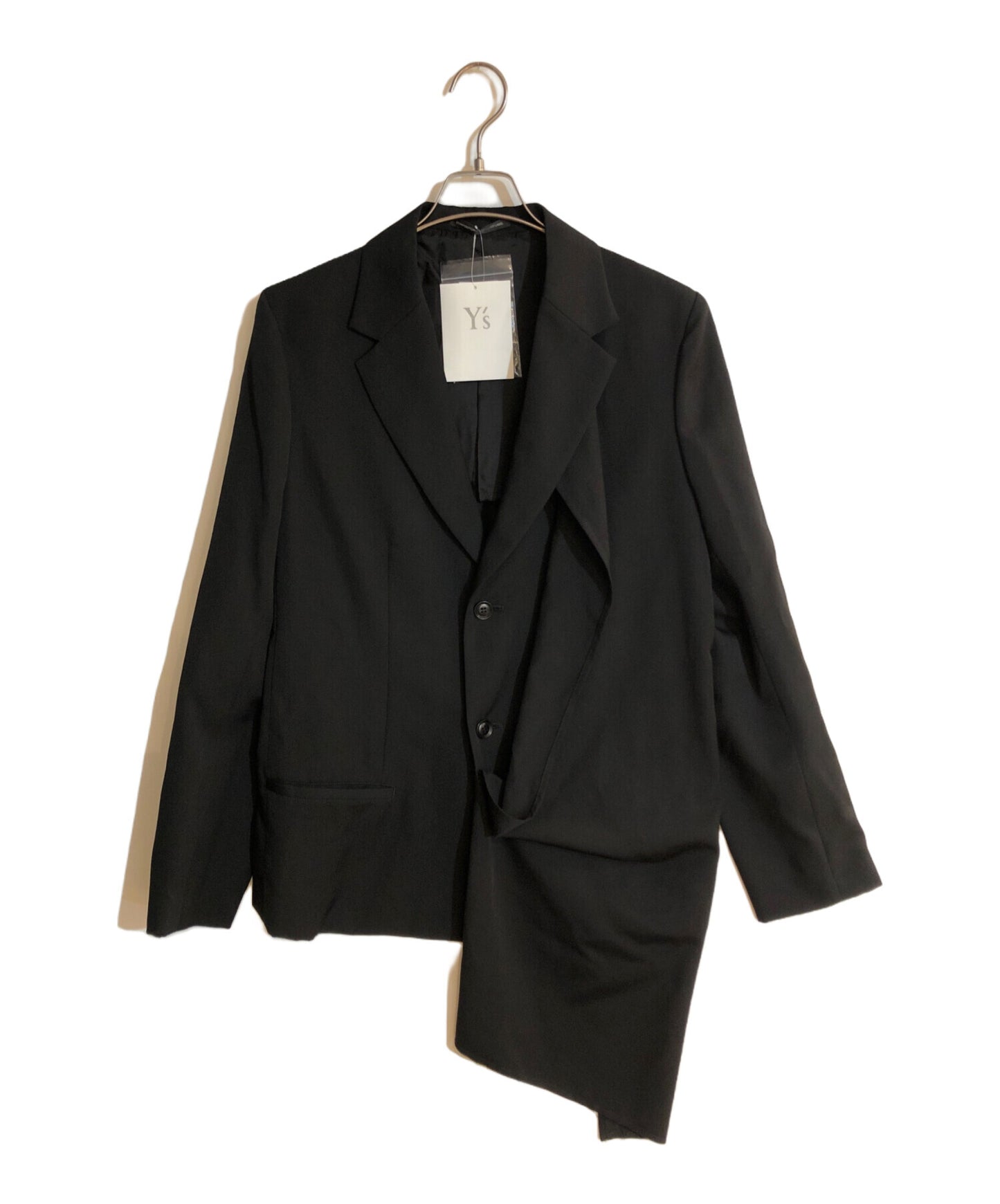 [Pre-owned] Y's WOOL GABARDINE FRONT DOUBLE JACKET YS-J11-100