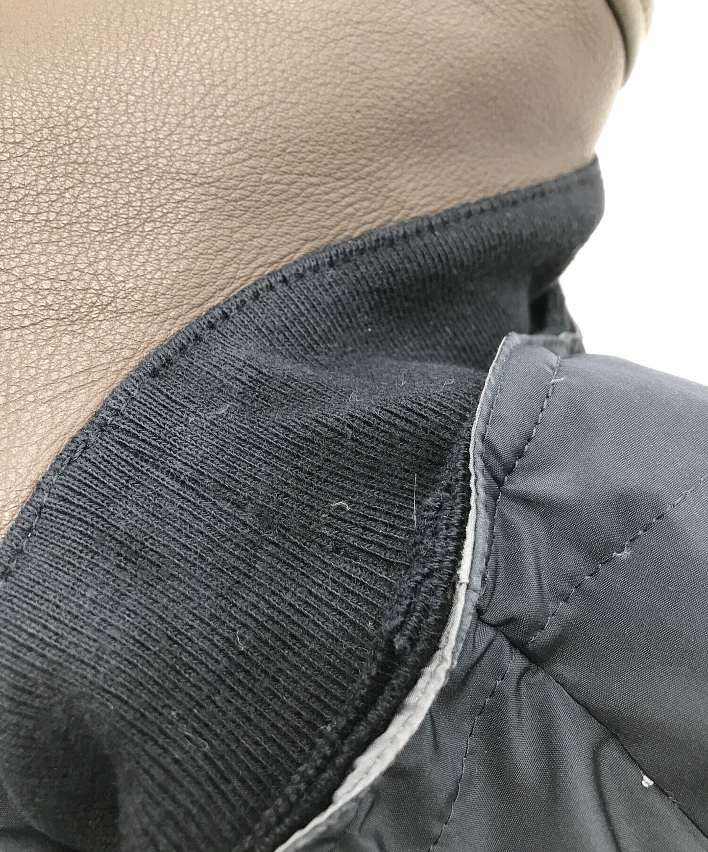 [Pre-owned] UNDERCOVER 08AW Sleeve leather-switched down jacket B4215