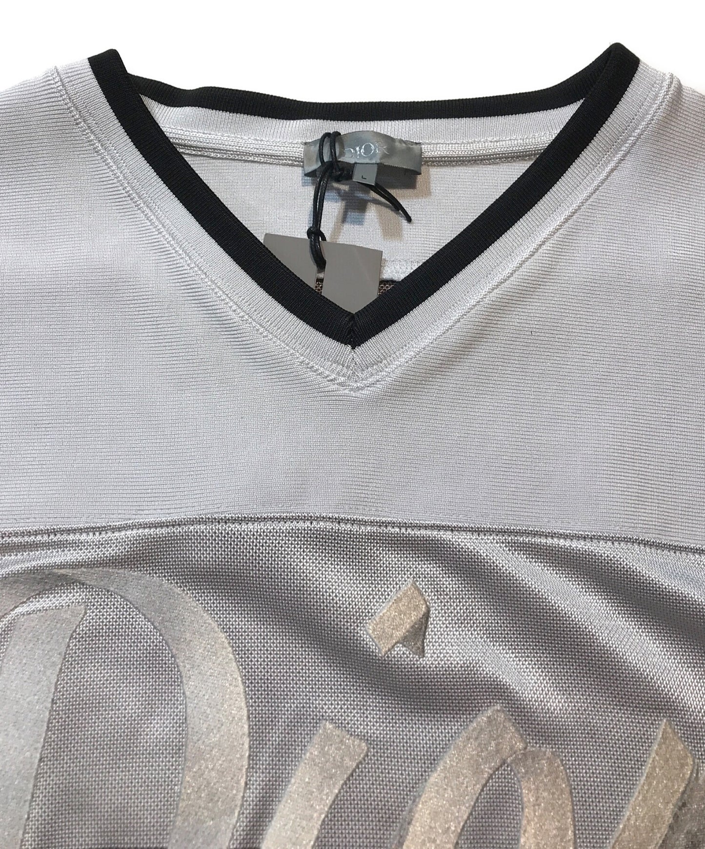 [Pre-owned] Dior Oversized Long Sleeve T-Shirt Technical Jersey 293J631A0799