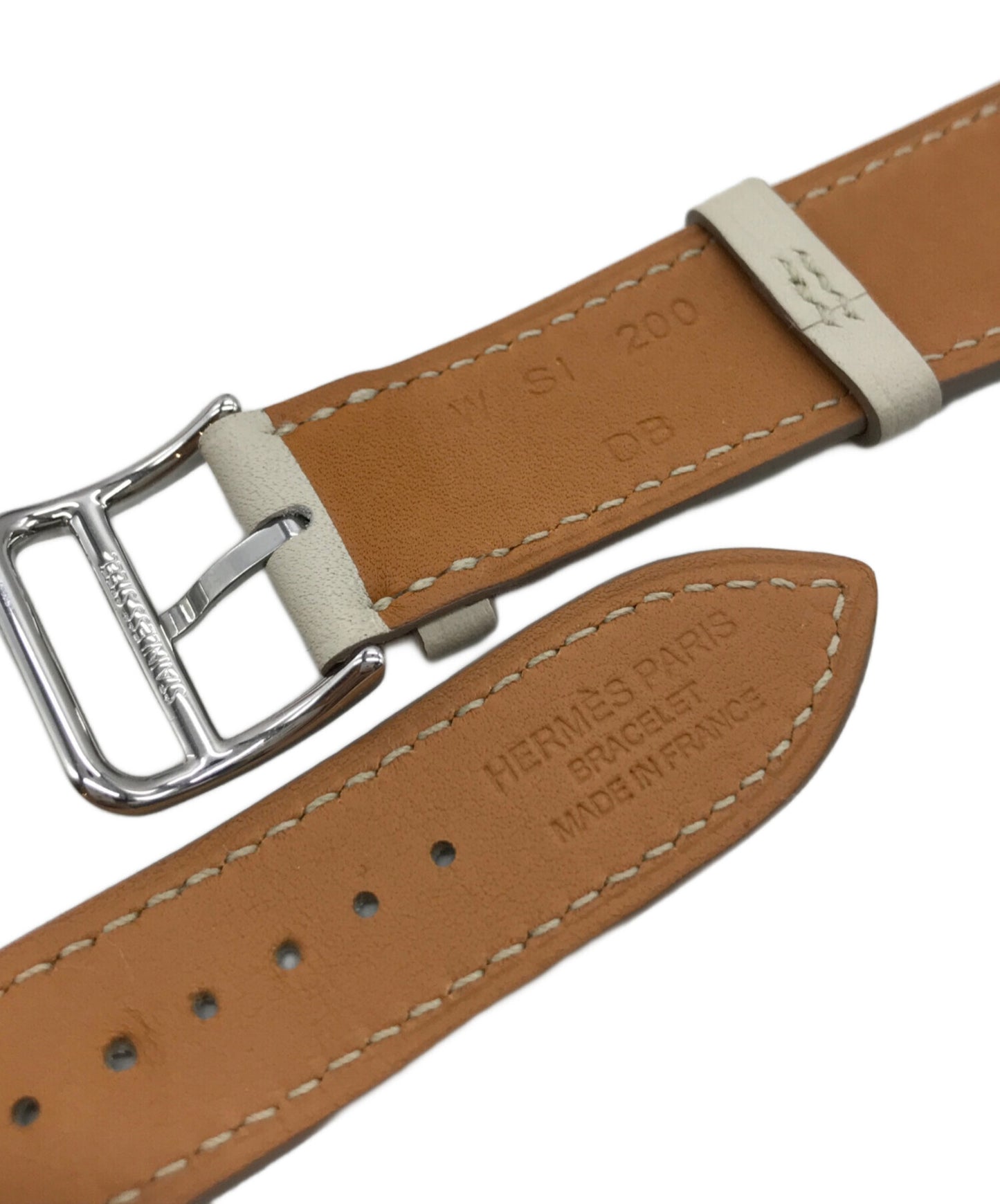 [Pre-owned] HERMES Apple Watch Replacement Eleather Belt W