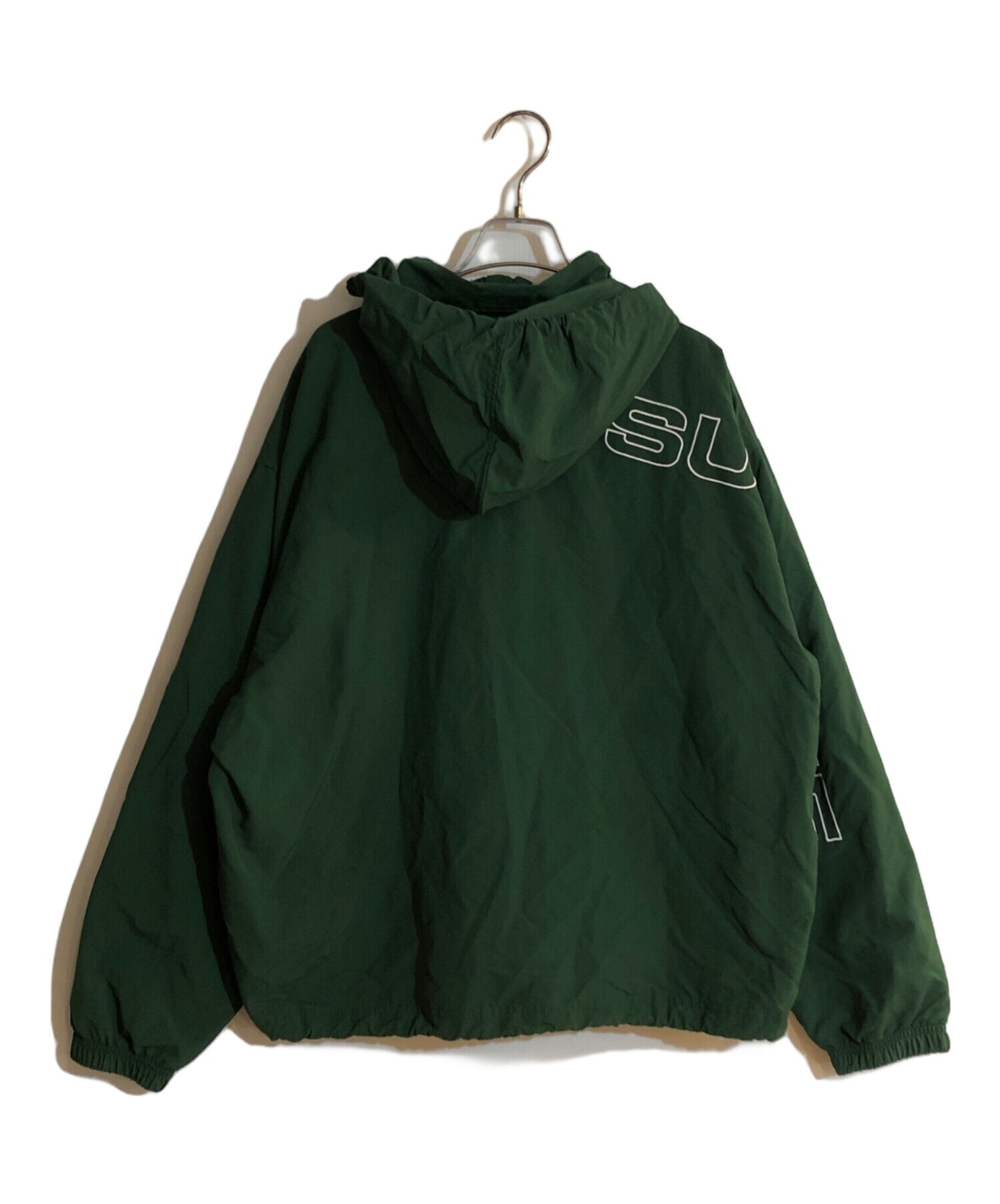 [Pre-owned] SUPREME 24FW SPELLOUT EMBROIDERED TRACK JACKET