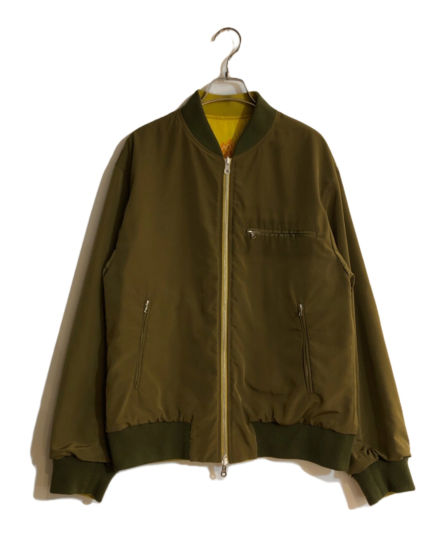 [Pre-owned] DRIES VAN NOTEN reversible bomber jacket