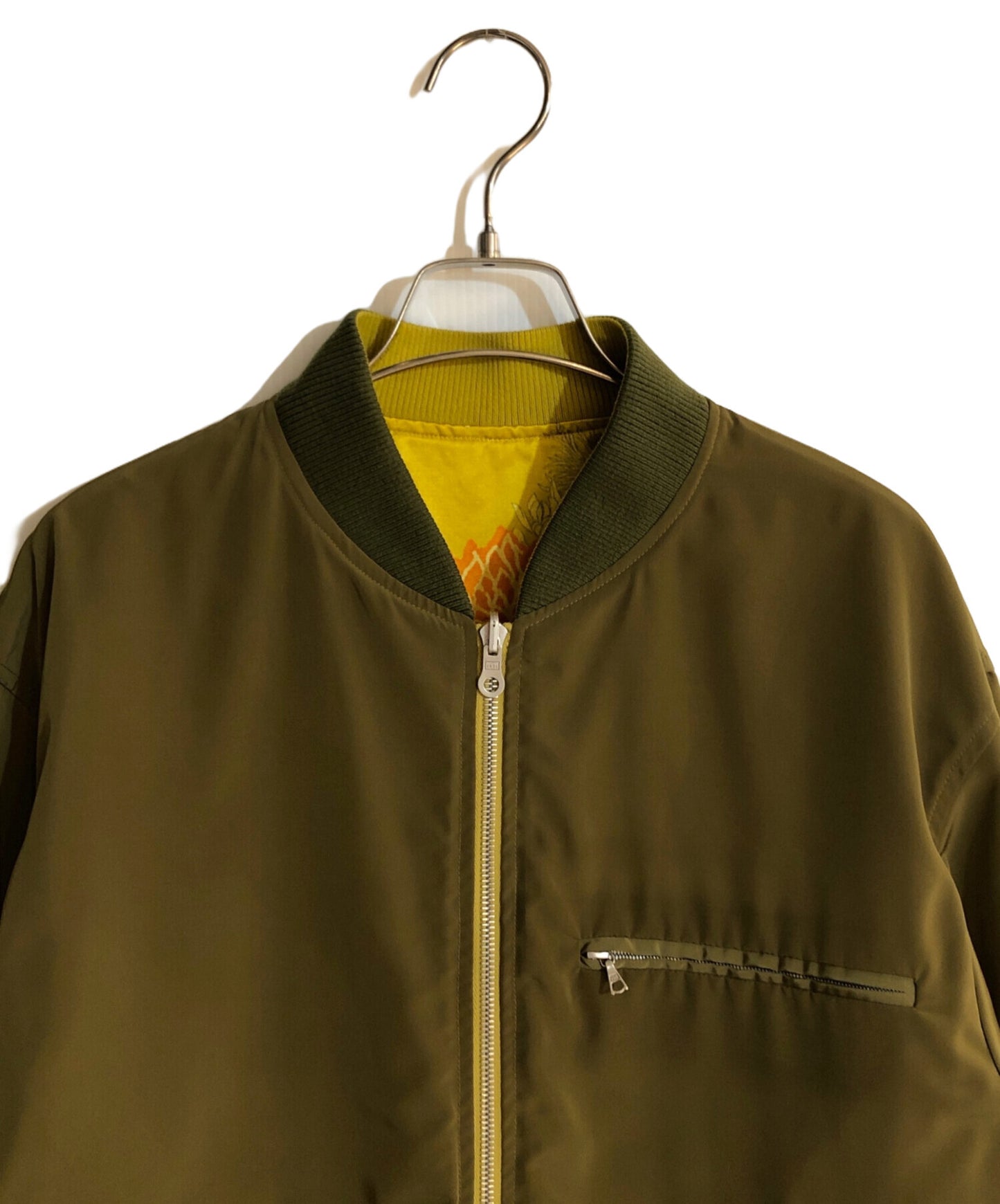 [Pre-owned] DRIES VAN NOTEN reversible bomber jacket