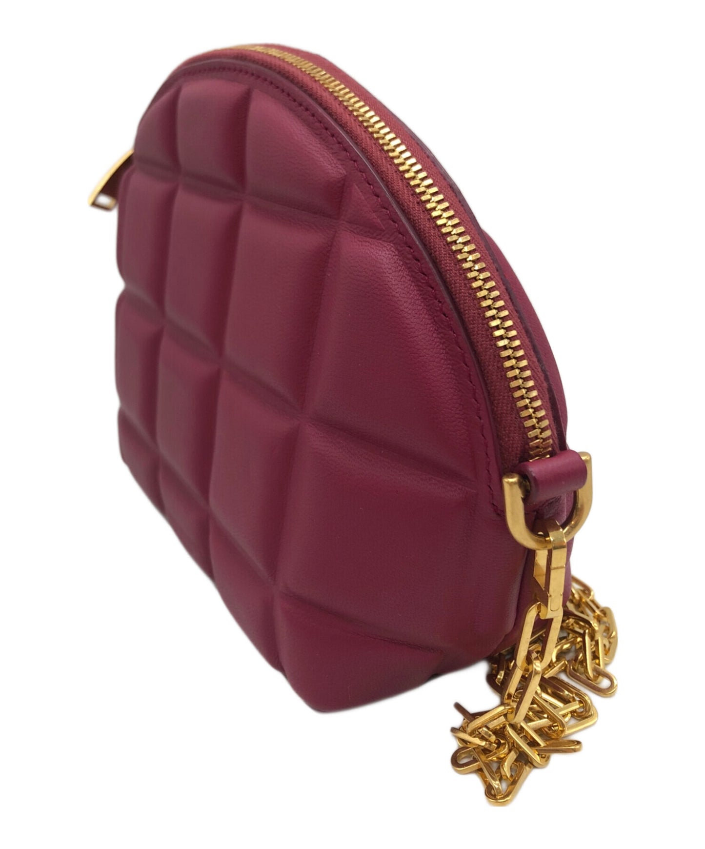 [Pre-owned] BOTTEGA VENETA Padetto Mini Half Moon Chain Shoulder Bag 593165