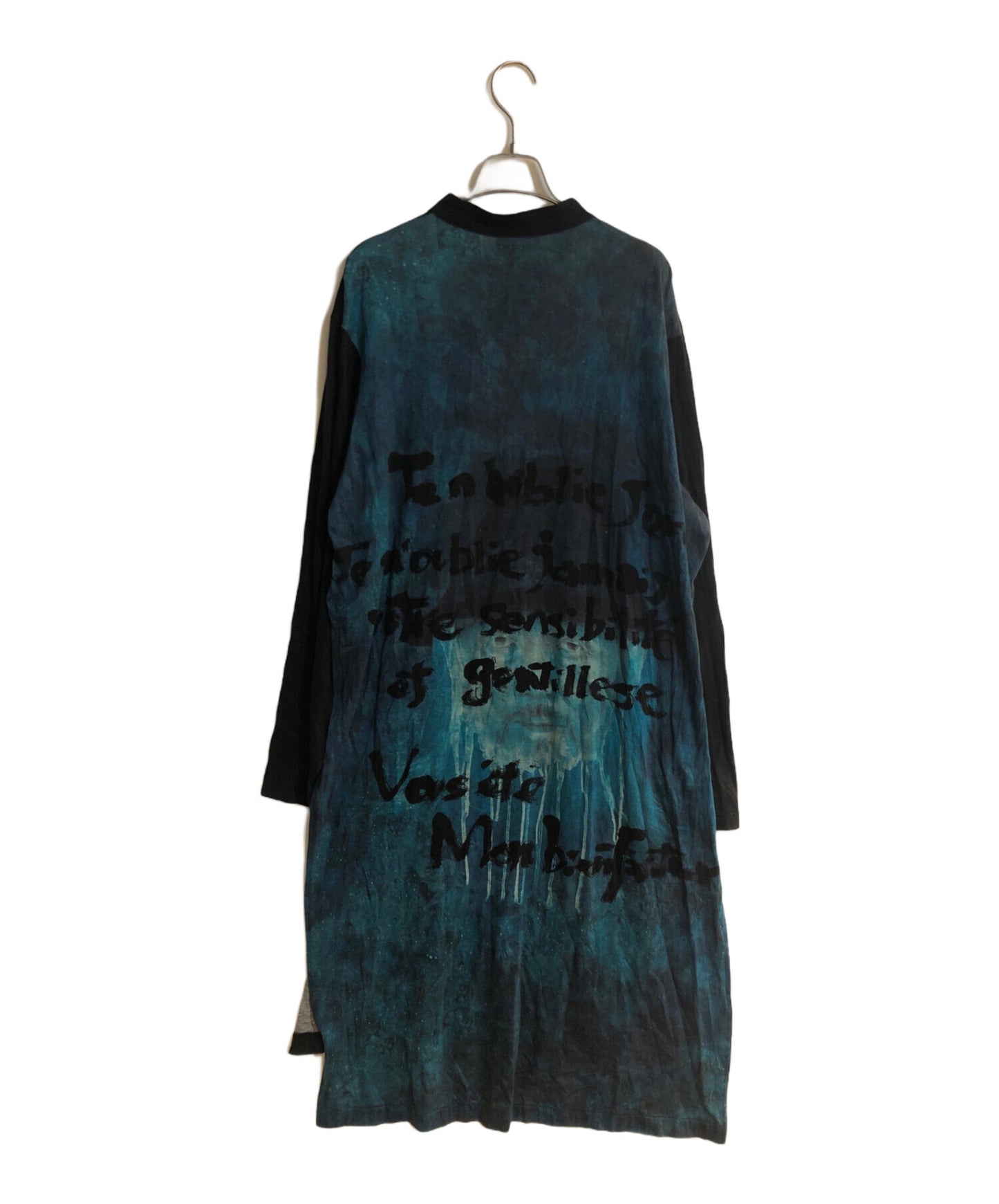 [Pre-owned] BLACK Scandal Yohji Yamamoto Uchida x President's Message Henry HN-T40-275