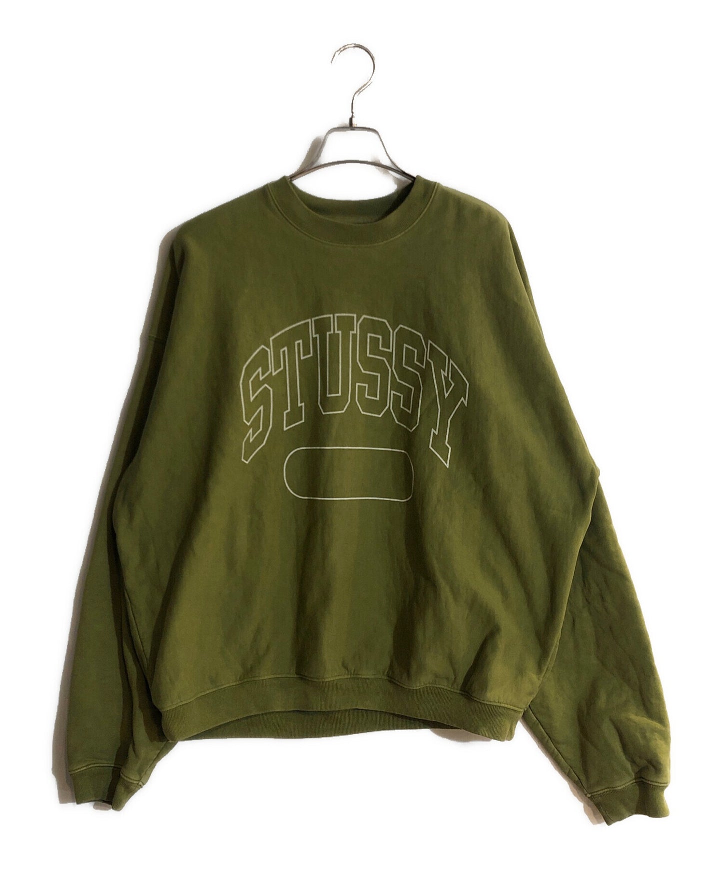 [Pre-owned] stussy Varsity Oversized Crew 118536