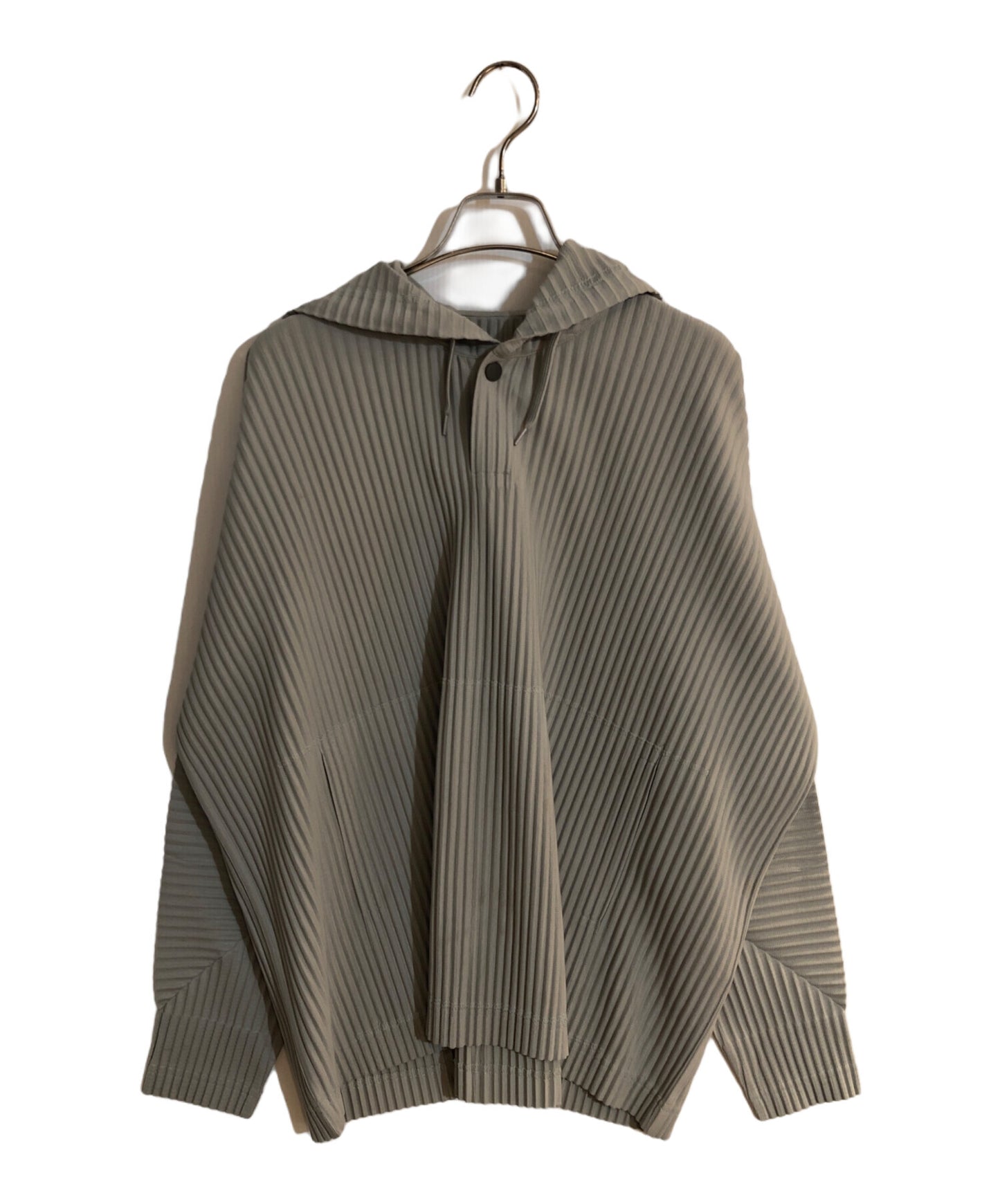 [Pre-owned] HOMME PLISSE ISSEY MIYAKE pleated hoodie HP23JK121