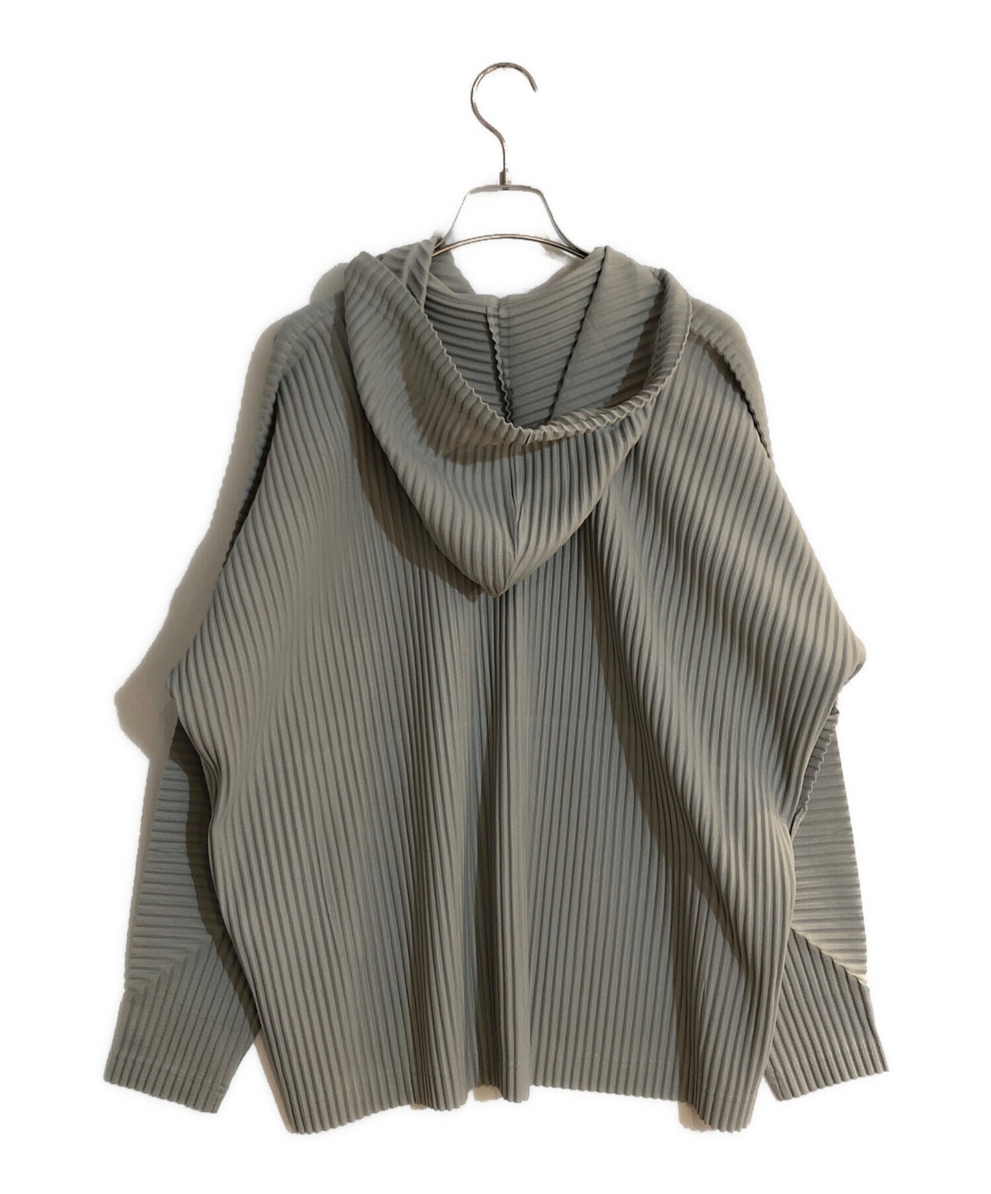 [Pre-owned] HOMME PLISSE ISSEY MIYAKE pleated hoodie HP23JK121