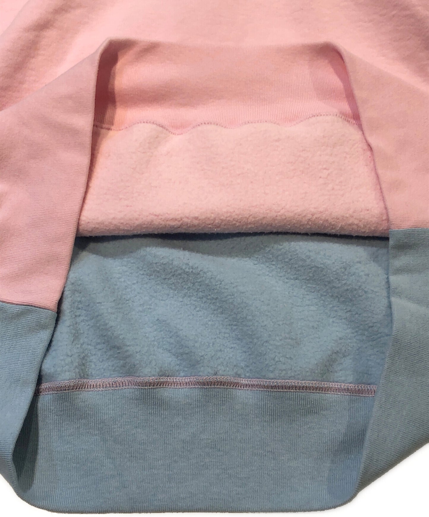 [Pre-owned] SUPREME S Logo Split Hooded Sweatshirt