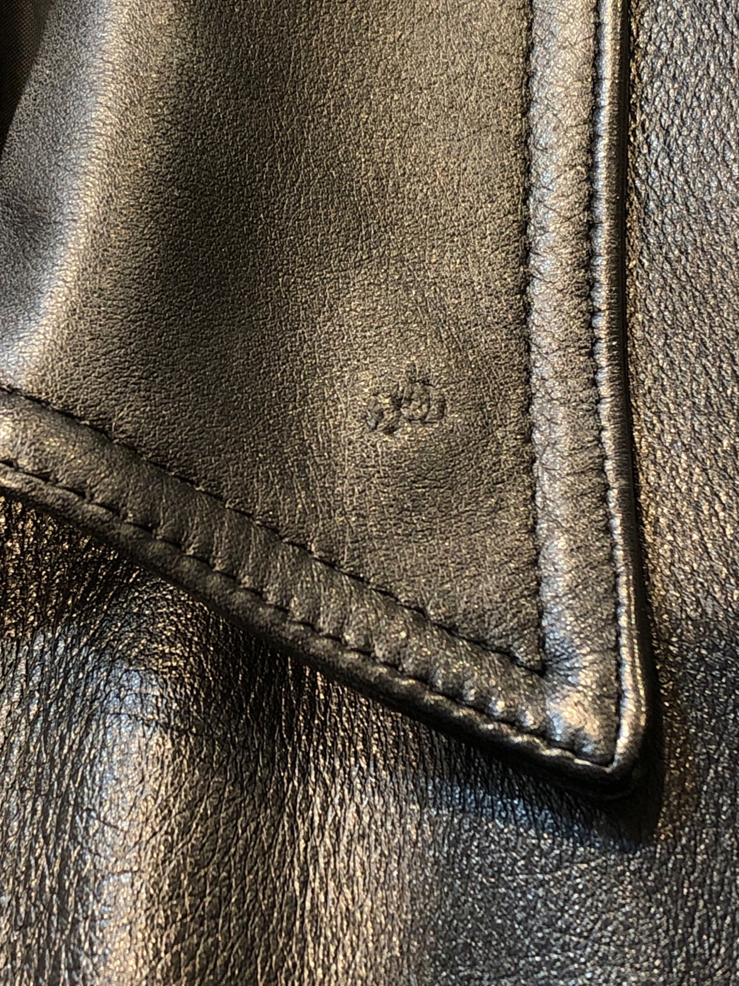 [Pre-owned] WACKO MARIA Porn Lined Leather Jacket