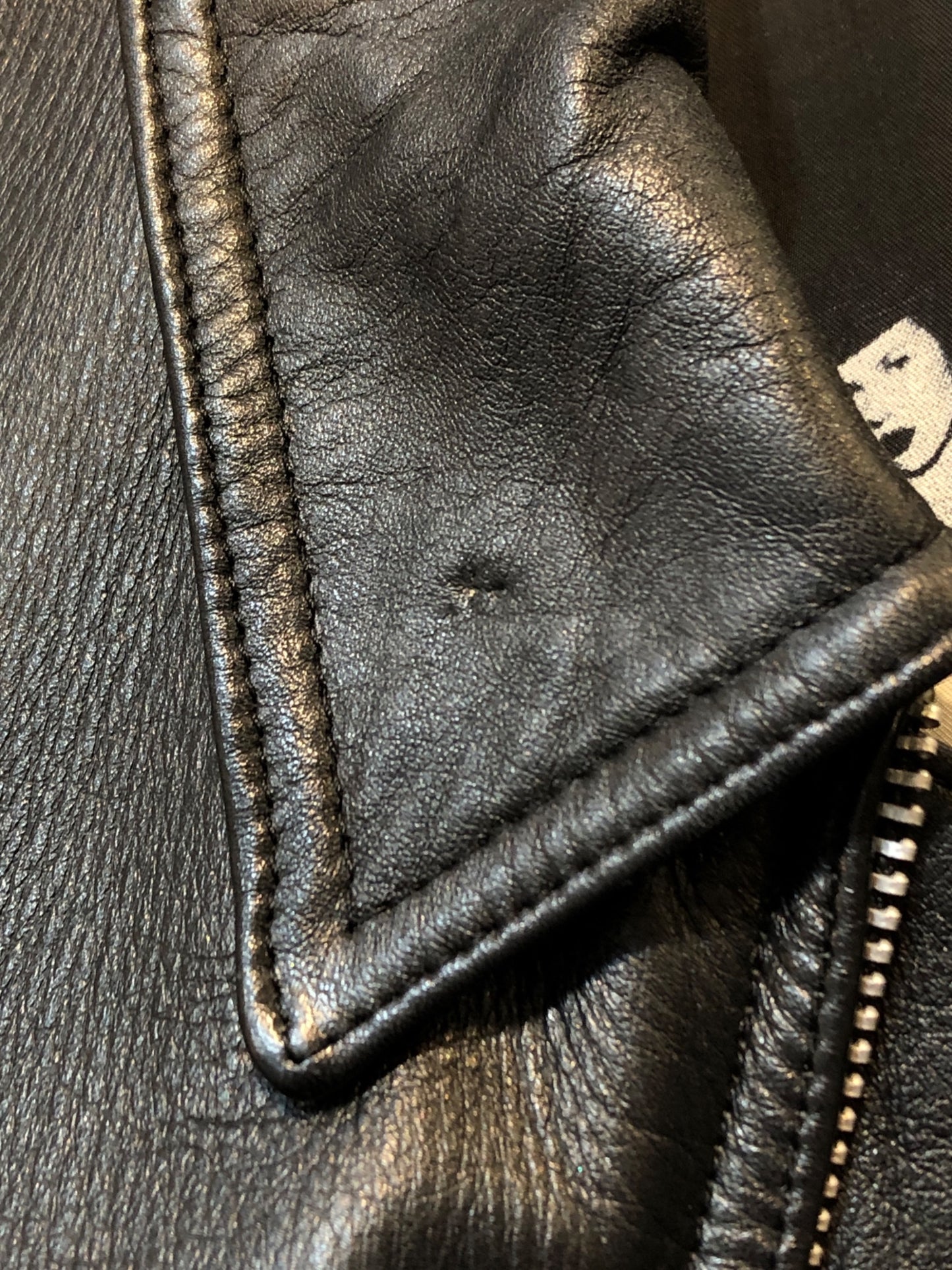 [Pre-owned] WACKO MARIA Porn Lined Leather Jacket