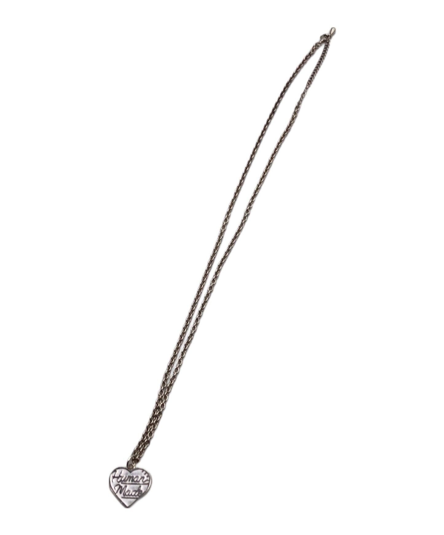 [Pre-owned] HUMAN MADE HEART SILVER NECKLACE