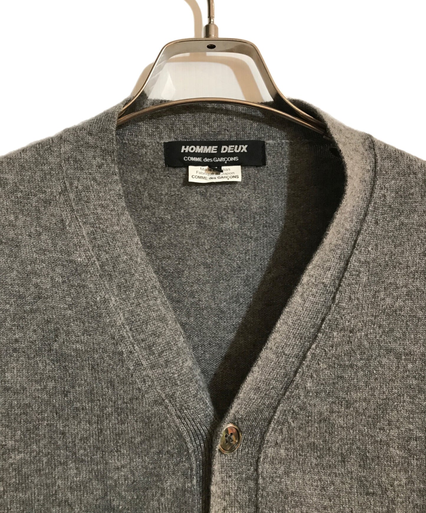 [Pre-owned] COMME des GARCONS HOMME DEUX Cashmere v-neck cardigan DD-N020