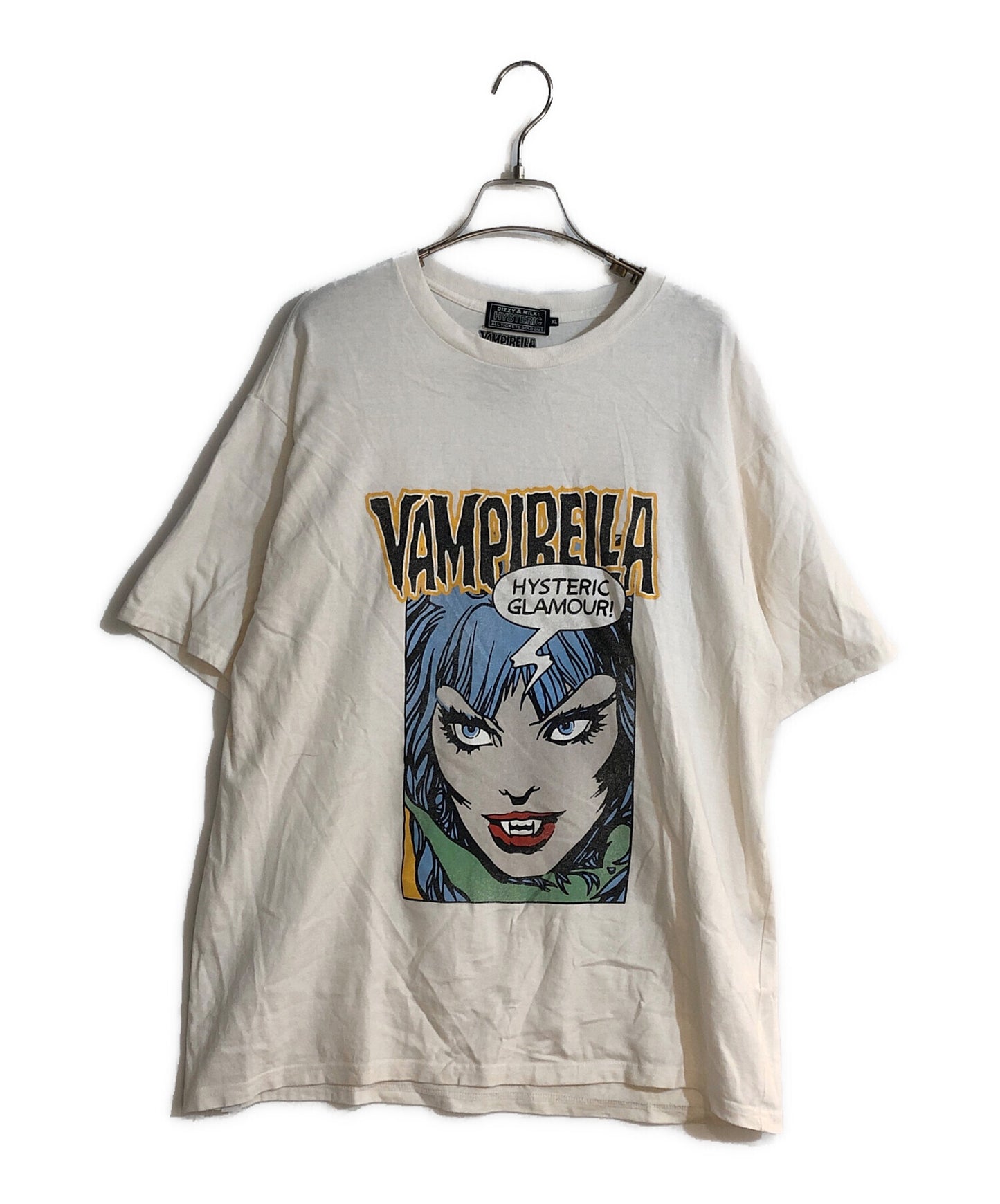 [Pre-owned] Hysteric Glamour Demon Print Short Sleeve T-Shirt 02232CT07