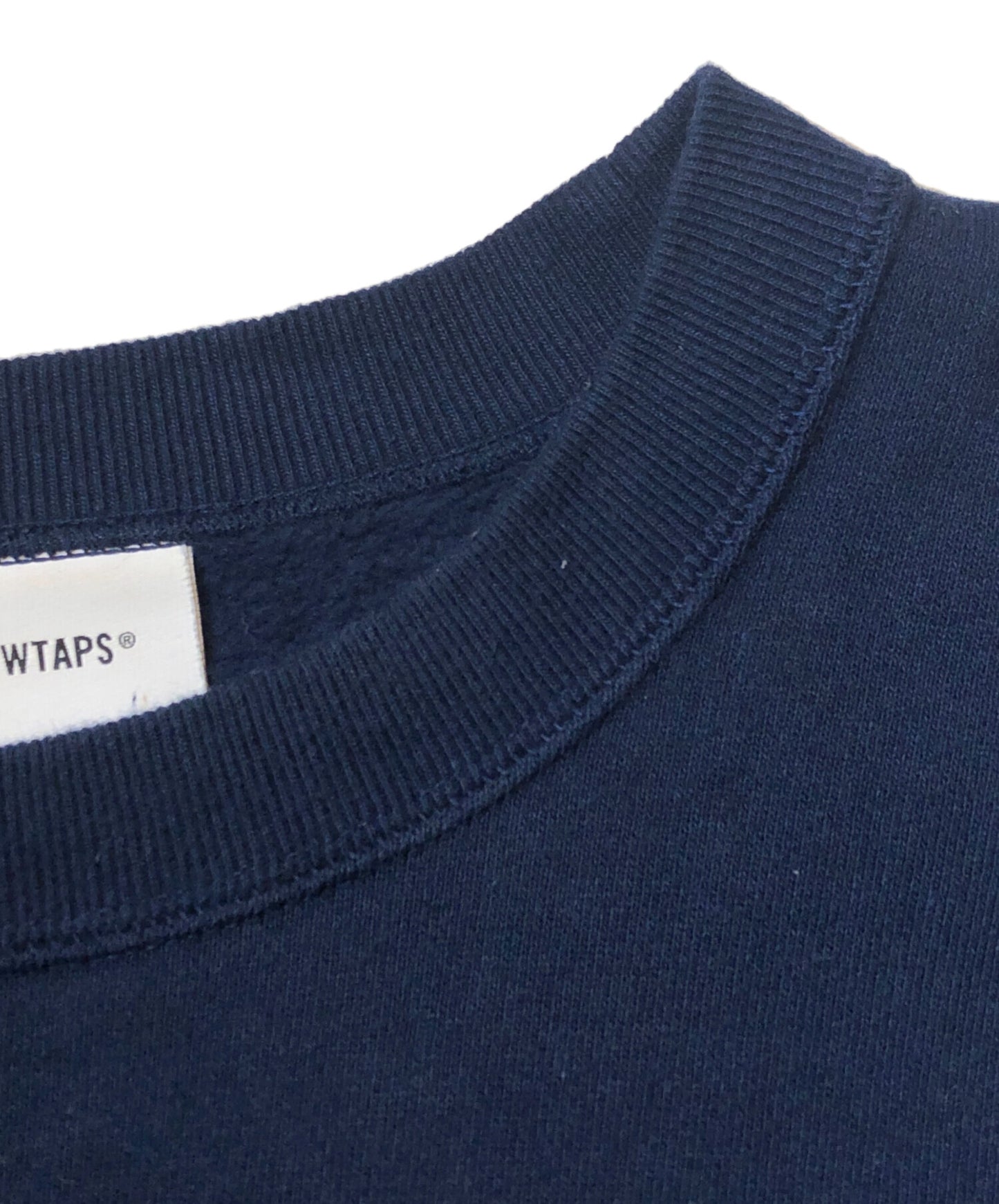 [Pre-owned] WTAPS Logo print sweatshirt