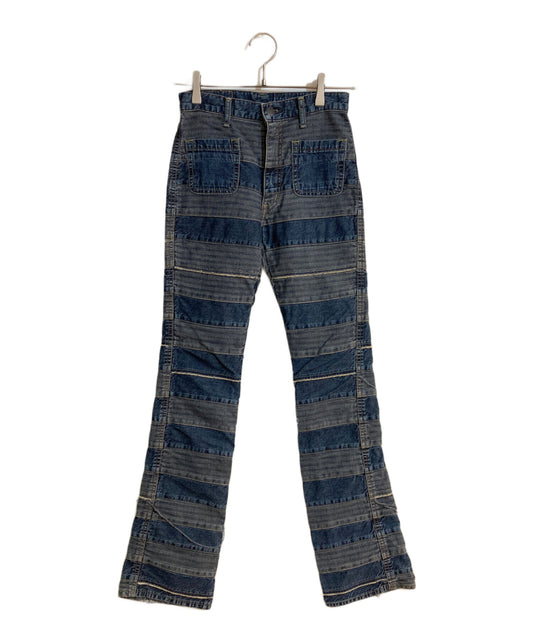 [Pre-owned] Hysteric Glamour Scratch Flare Denim Pants 01193AP02
