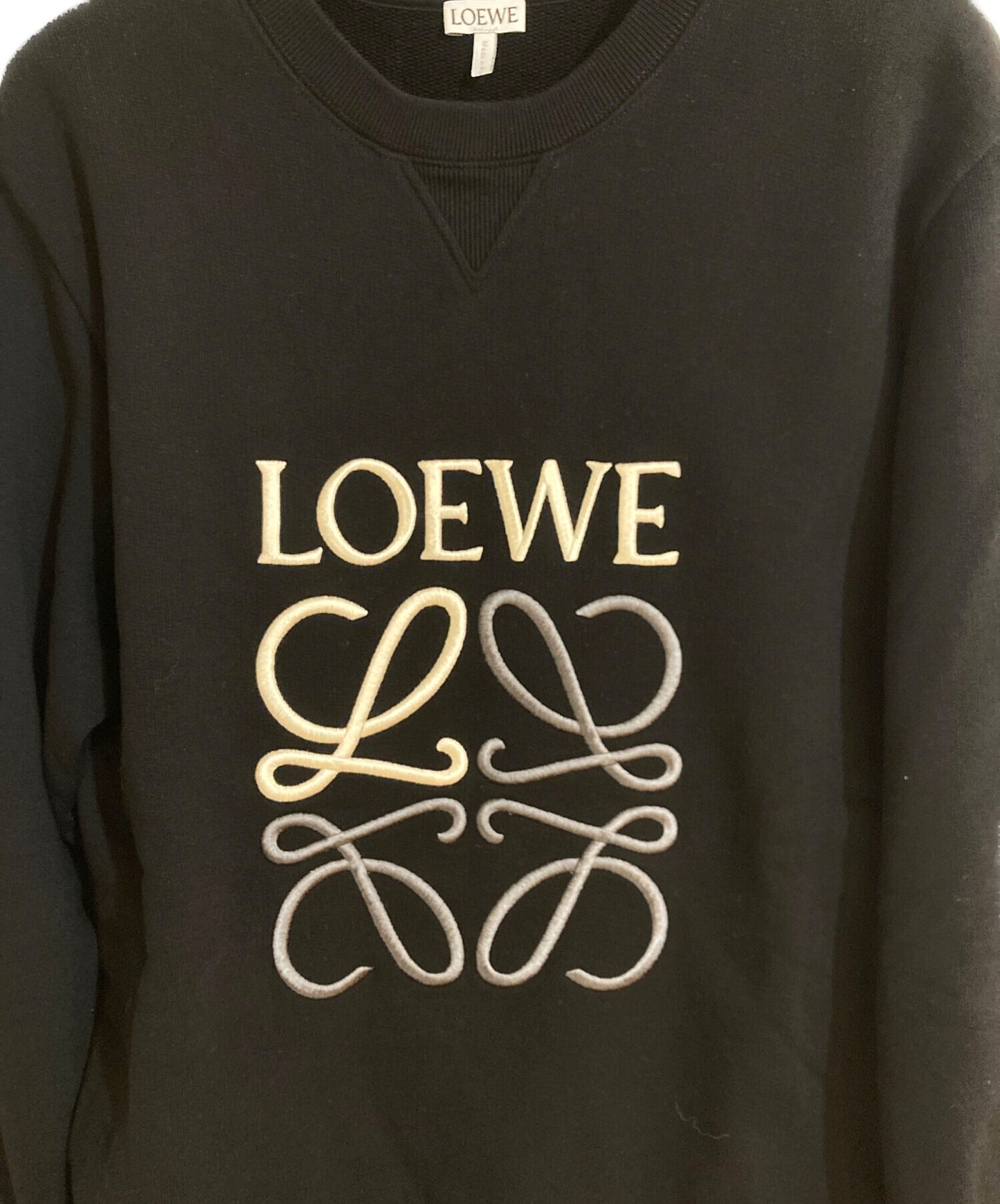 [Pre-owned] LOEWE Anagram Logo Embroidered Sweatshirt H526Y24J07