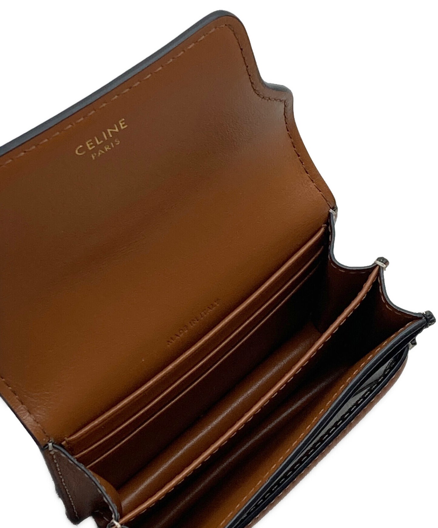 [Pre-owned] CELINE Trionf Card Holder
