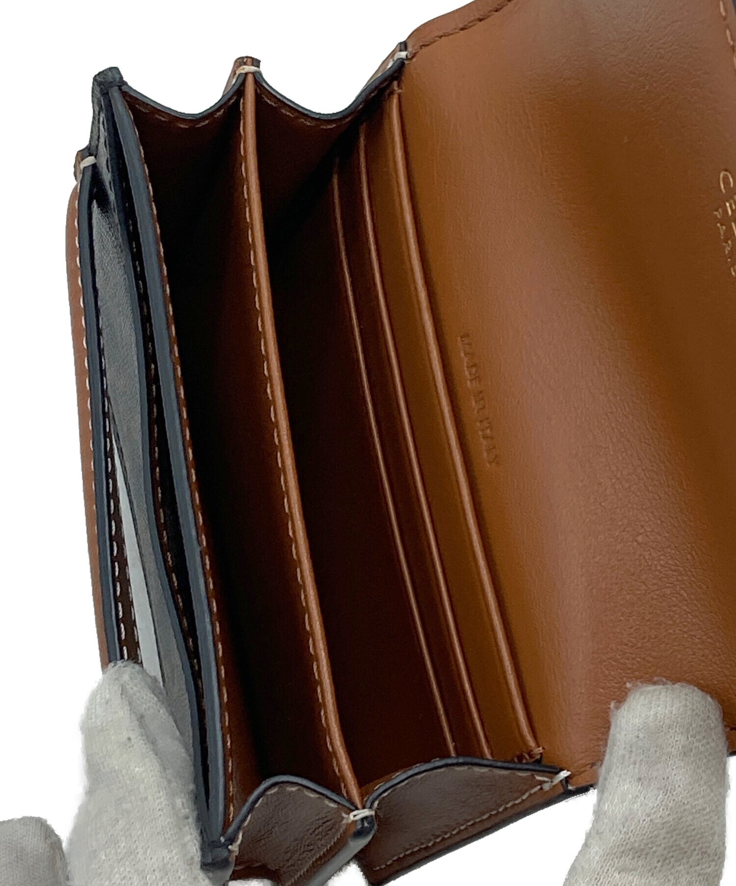 [Pre-owned] CELINE Trionf Card Holder