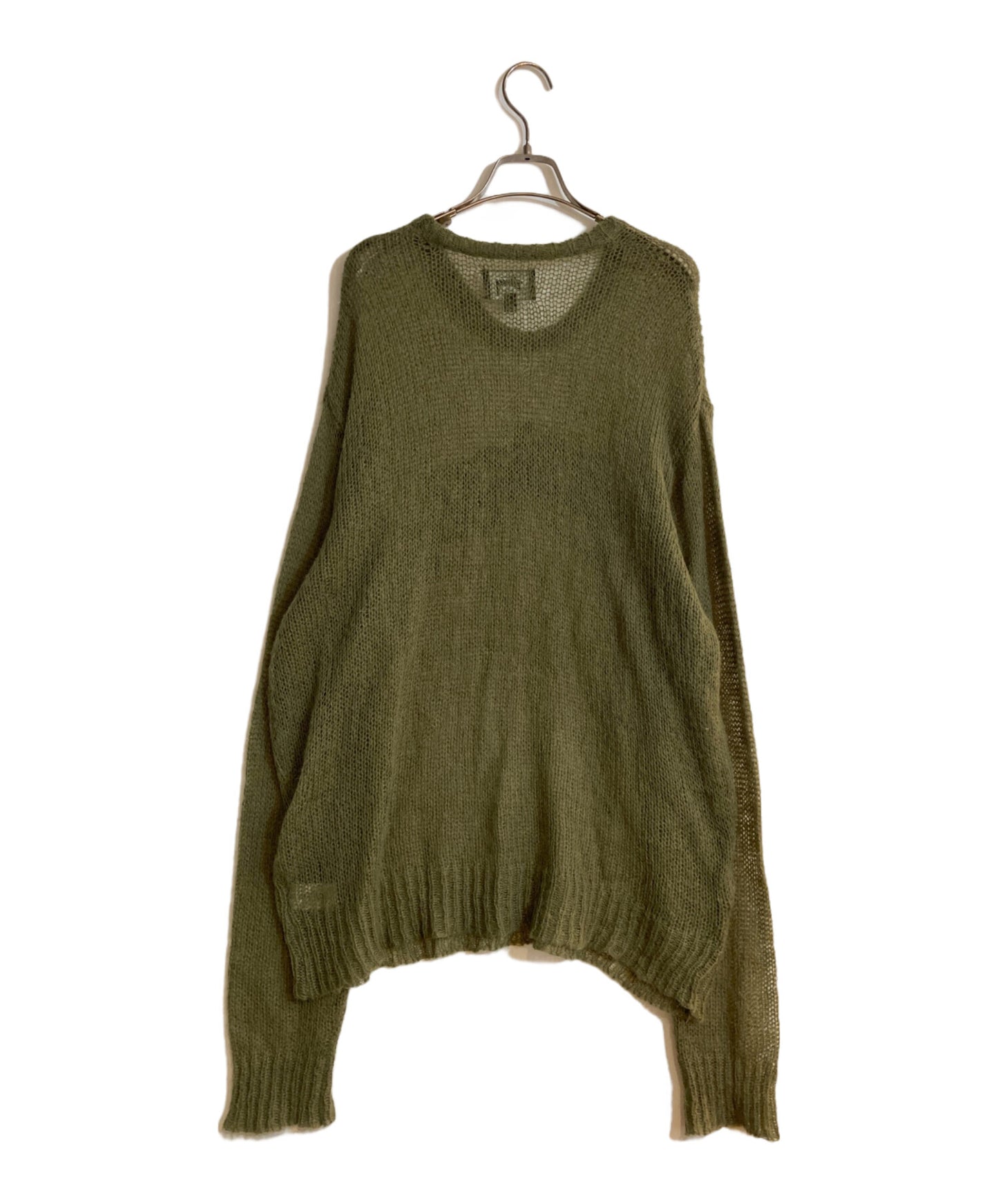 [Pre-owned] stussy Loose Knit Logo Sweater