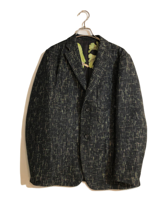 [Pre-owned] ISSEY MIYAKE MEN Inco-print Lined Tweed Tailored Jacket ME61FD045