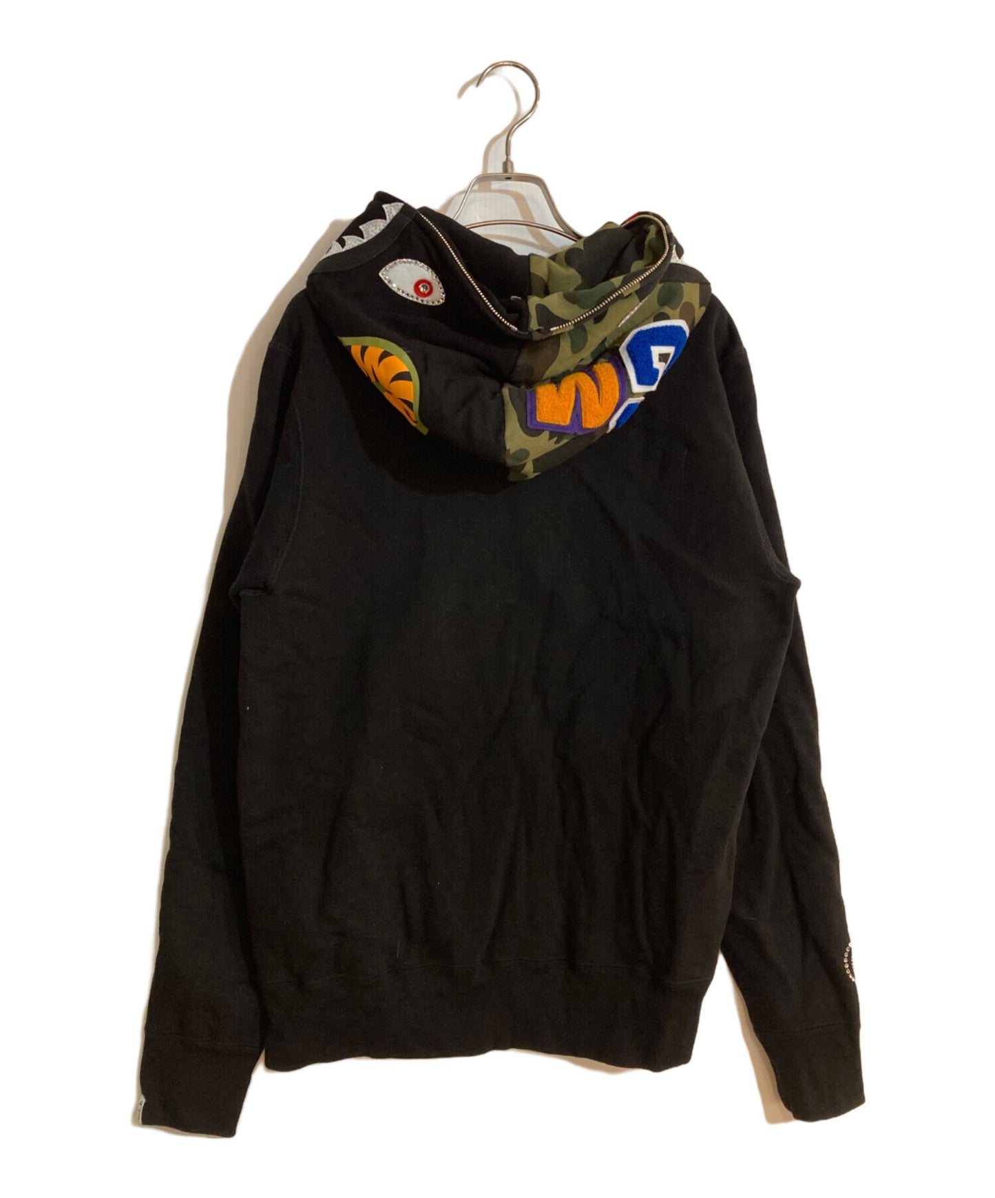 [Pre-owned] A BATHING APE 1st Camo Shark Full Zip Hoodie 001zpk701009m