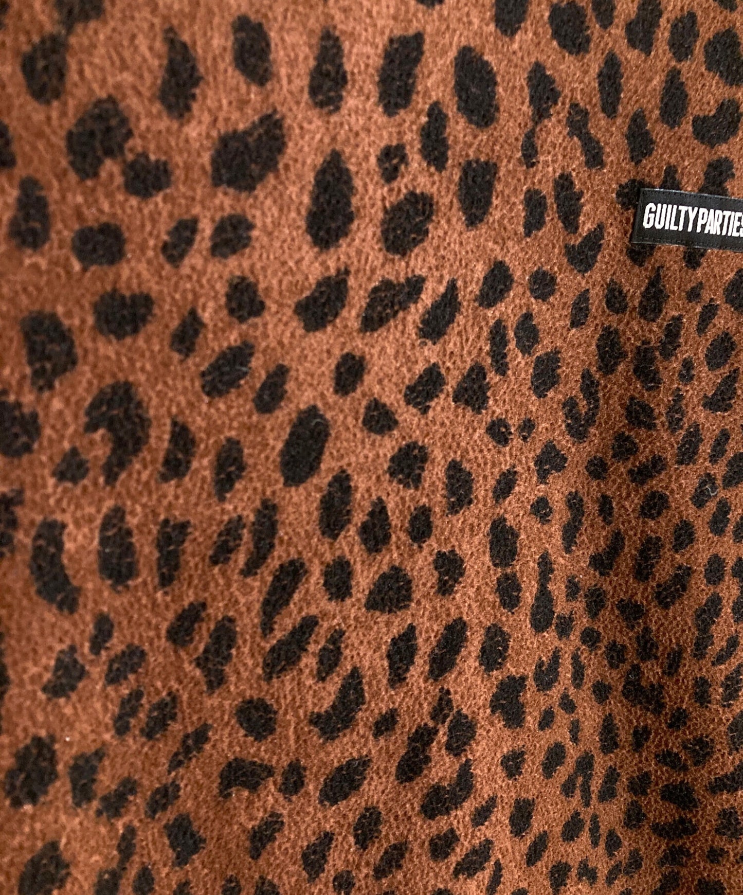 [Pre-owned] WACKO MARIA 20AW Leopard Boa Pullover Sweatshirt