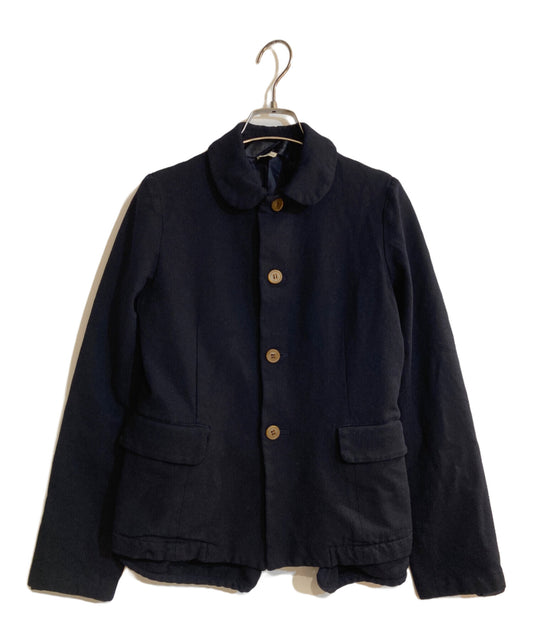 [Pre-owned] COMME des GARCONS COMME des GARCONS Round Collar Poly Shrinkable Jacket rf-j042