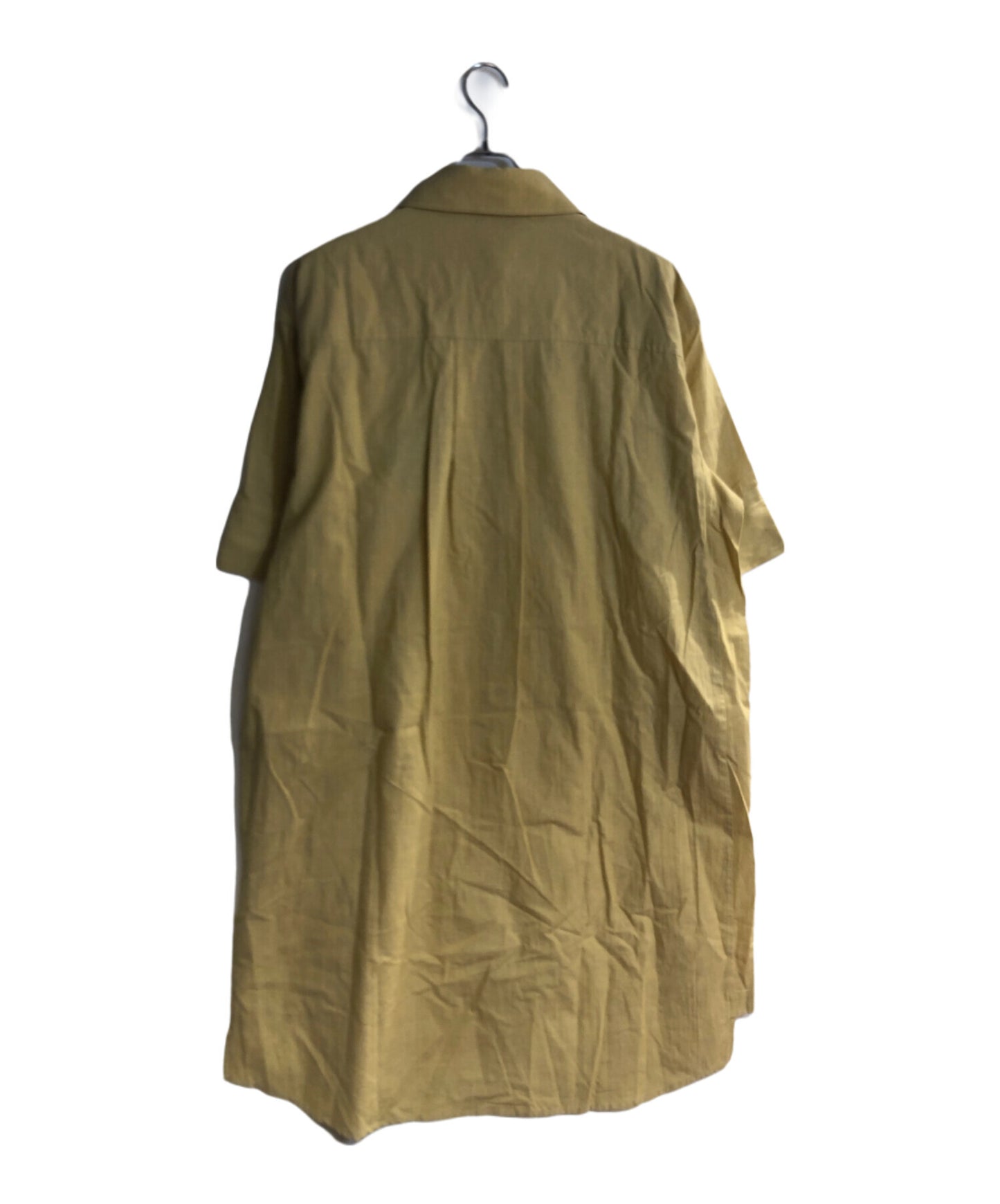 [Pre-owned] Vivienne Westwood RED LABEL Orb Stitch Embroidery 5/10 Sleeve Shirt Dress 17-12-552003