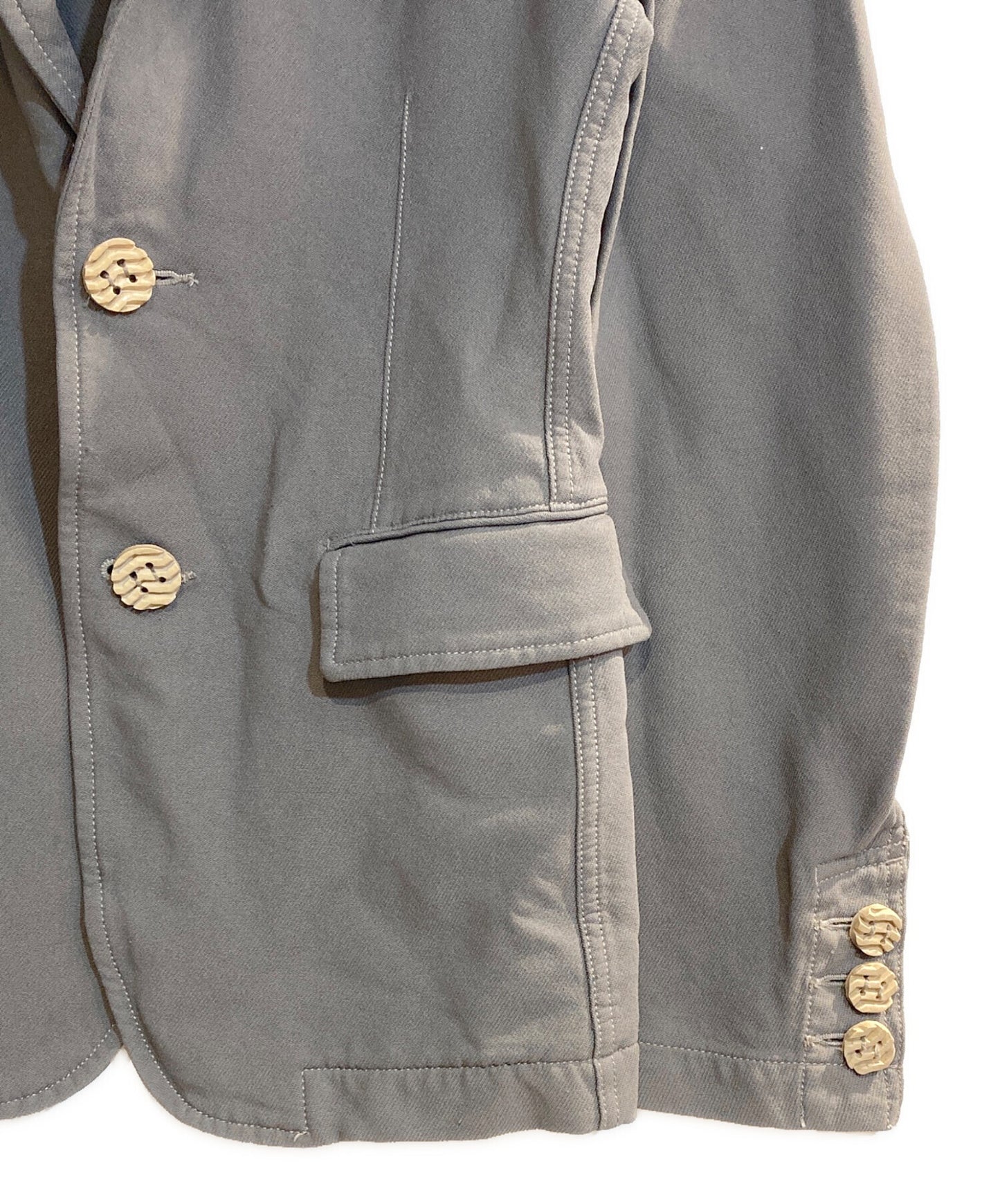 [Pre-owned] COMME des GARCONS HOMME PLUS Tire Button Poly Shrunk Tailored Jacket PK-J102