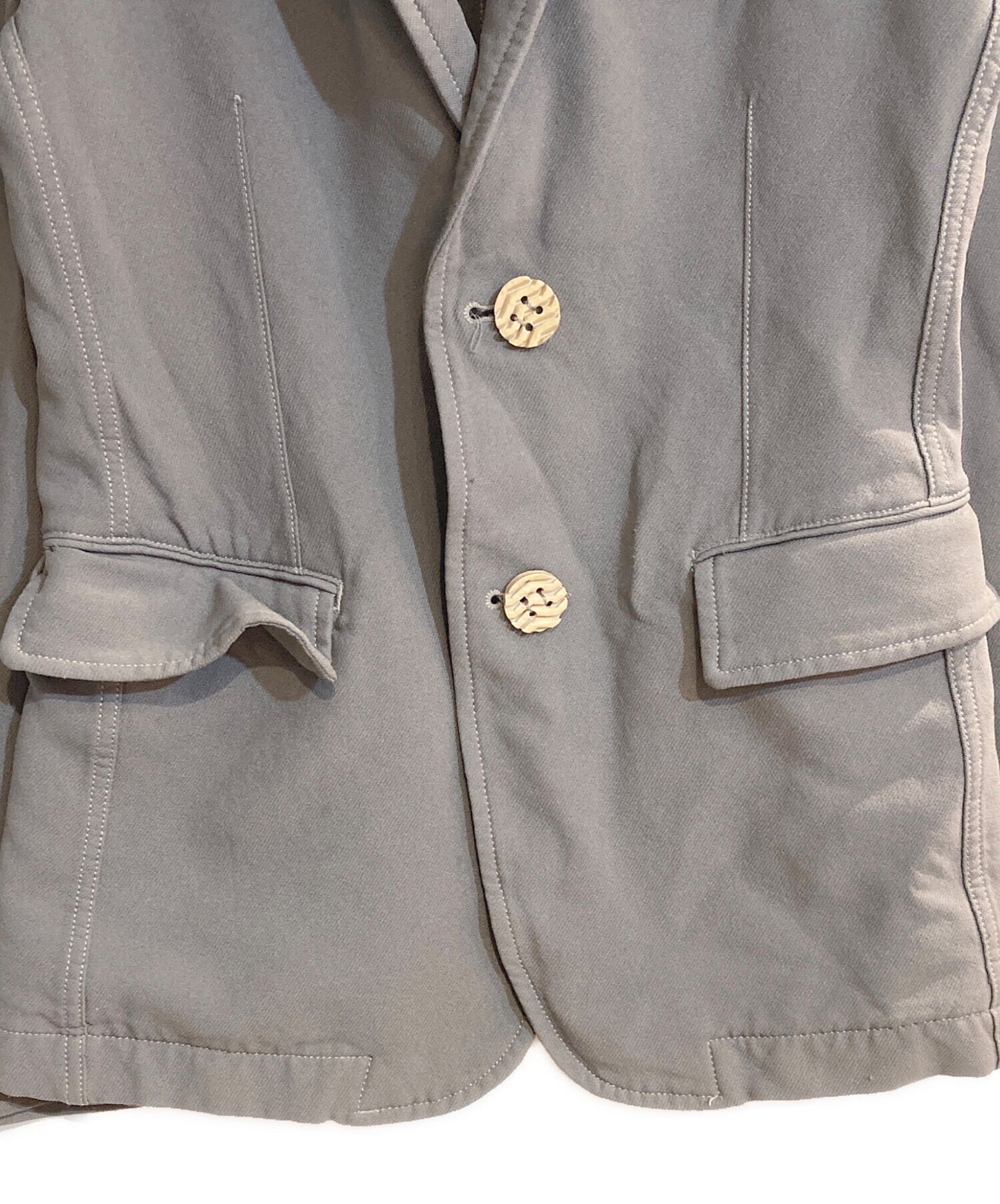 [Pre-owned] COMME des GARCONS HOMME PLUS Tire Button Poly Shrunk Tailored Jacket PK-J102