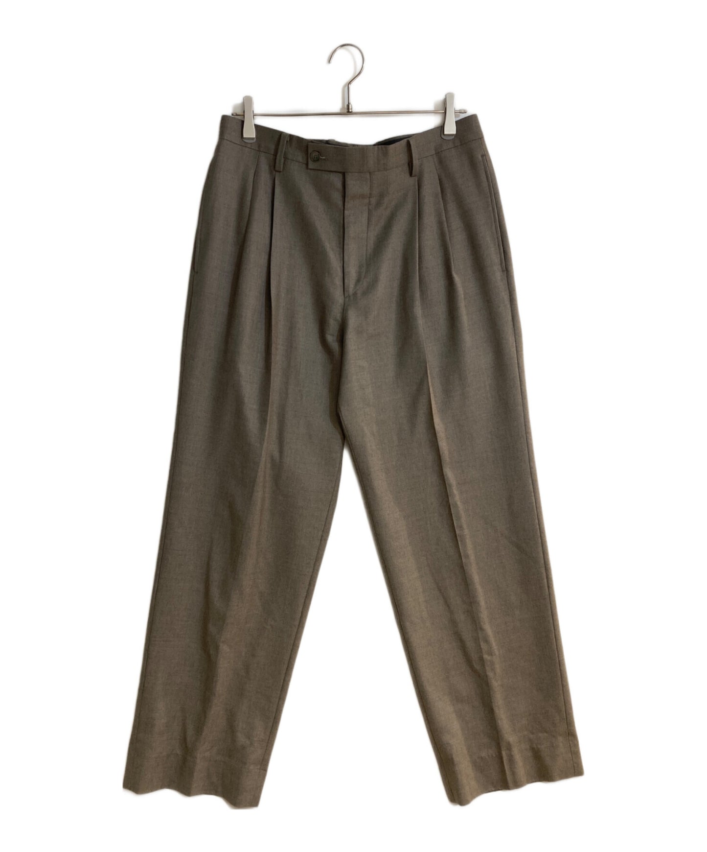 [Pre-owned] AURALEE 25AW Super Light Wool Two-Tuck Slacks A25AP02OS