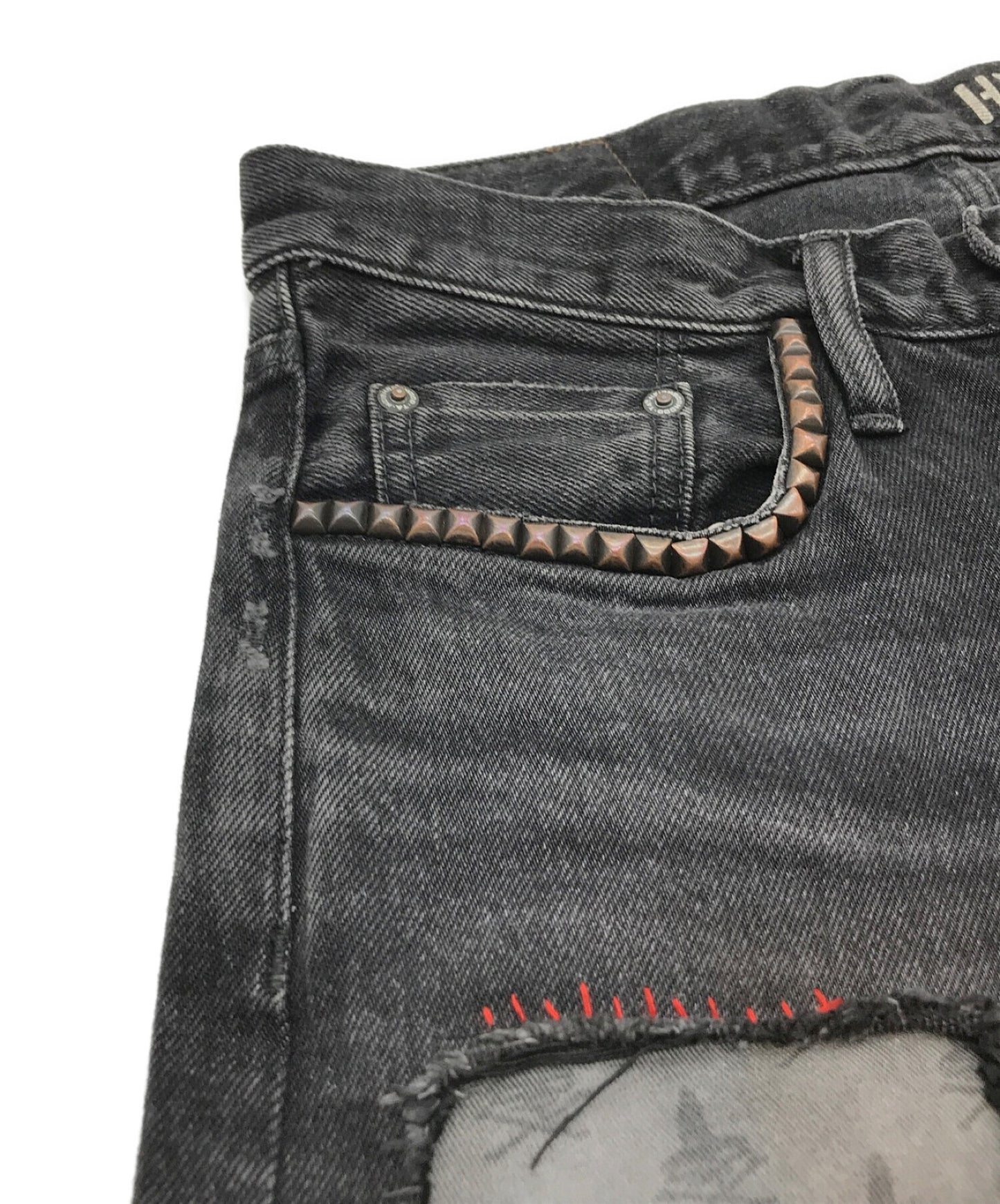 [Pre-owned] Hysteric Glamour denim pants 0253AP18