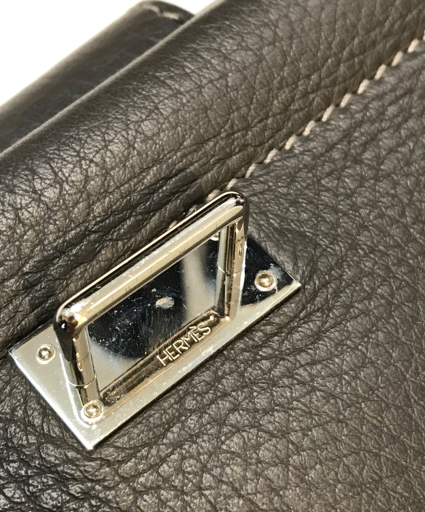 [Pre-owned] HERMES Leather tote bag