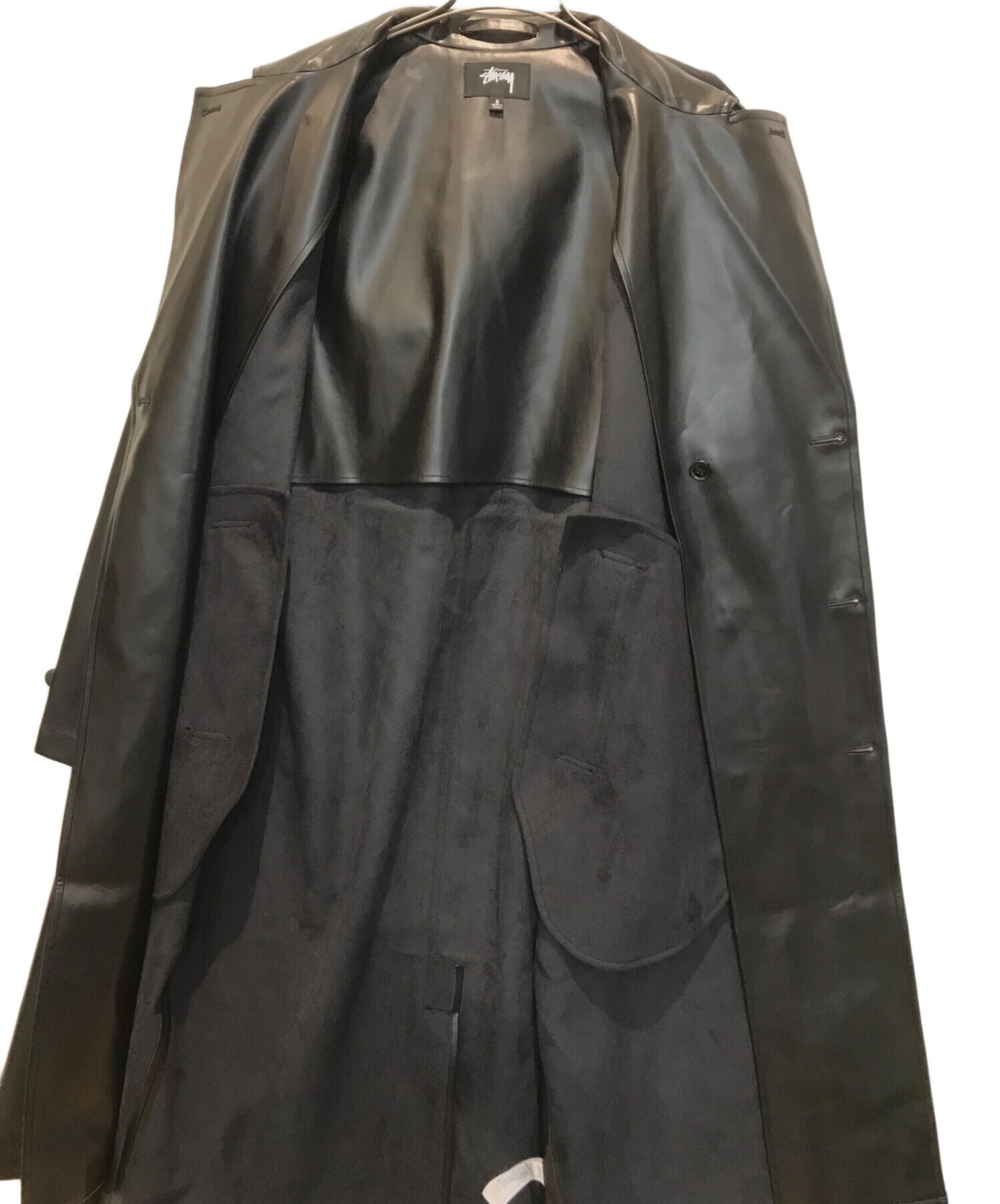 [Pre-owned] stussy Double Breasted Trench Coat 115800 115800