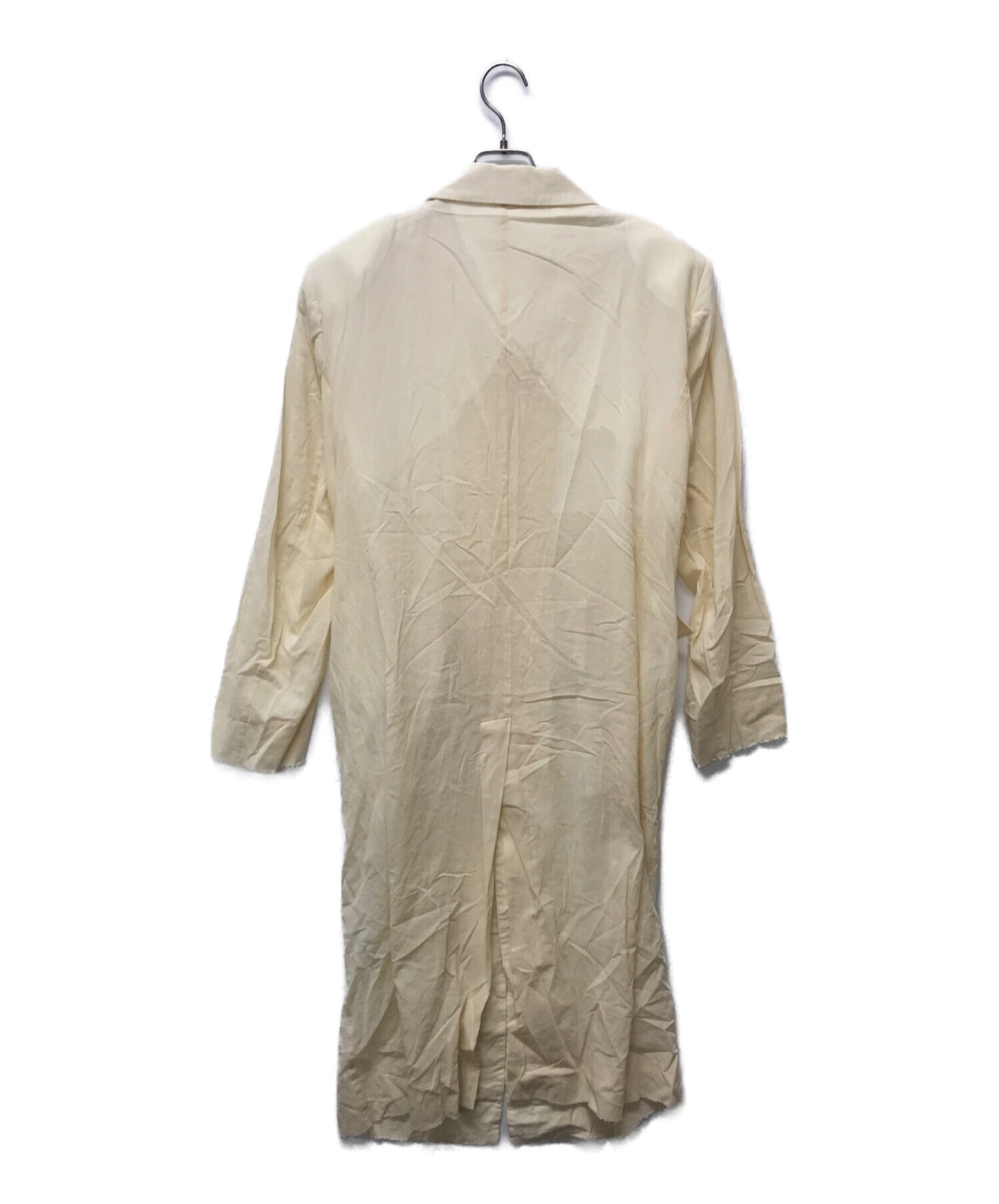 [Pre-owned] Maison MIHARA YASUHIRO Sheer wool light coat B08DR232