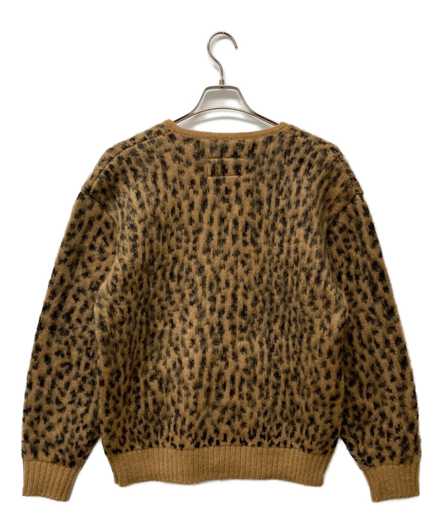 Pre-owned] WACKO MARIA LEOPARD HEAVY MOHAIR CARDIGAN 22fw-wmk-kn07 –  Archive Factory