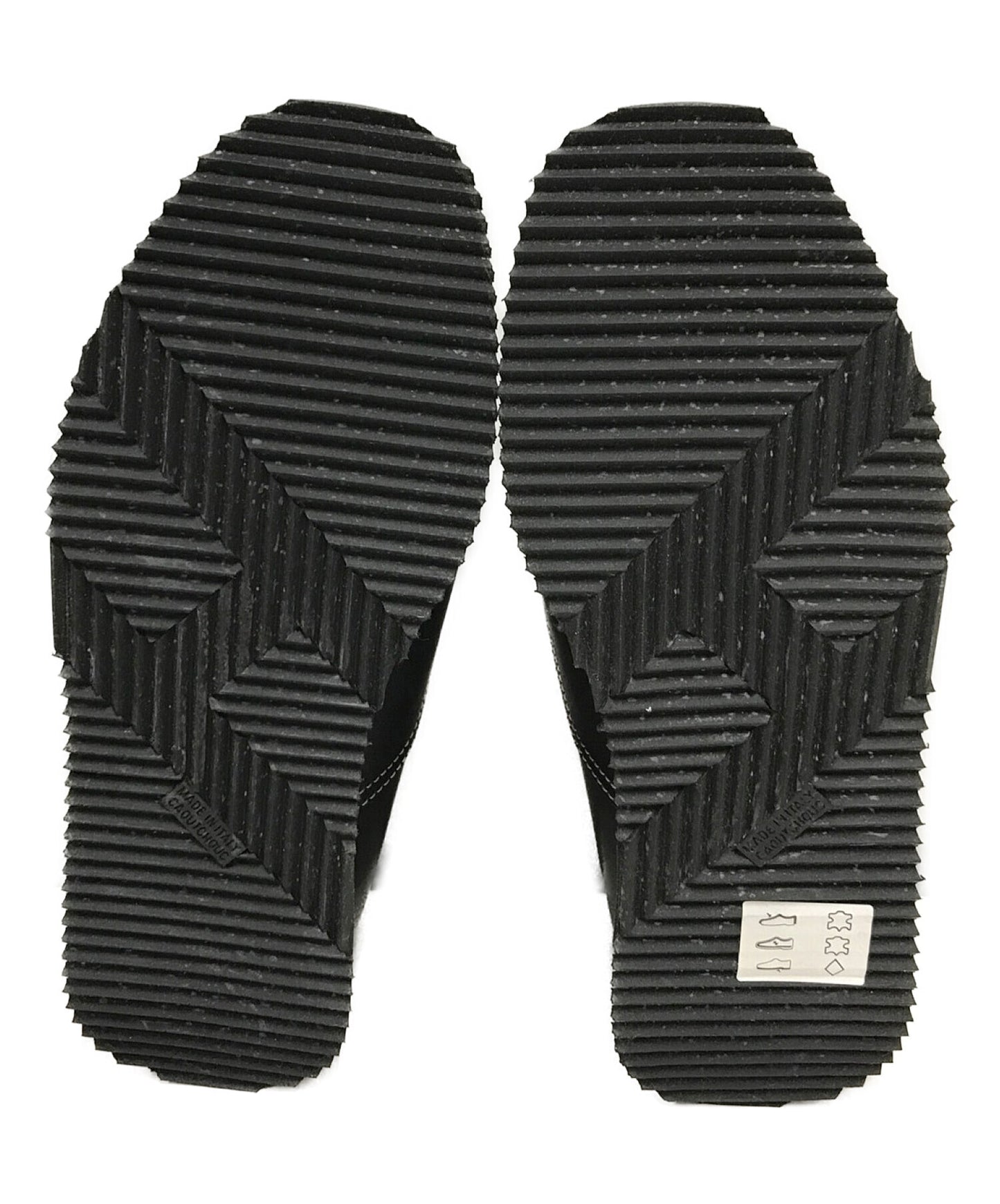 [Pre-owned] HERMES H Logo Leather Sneakers